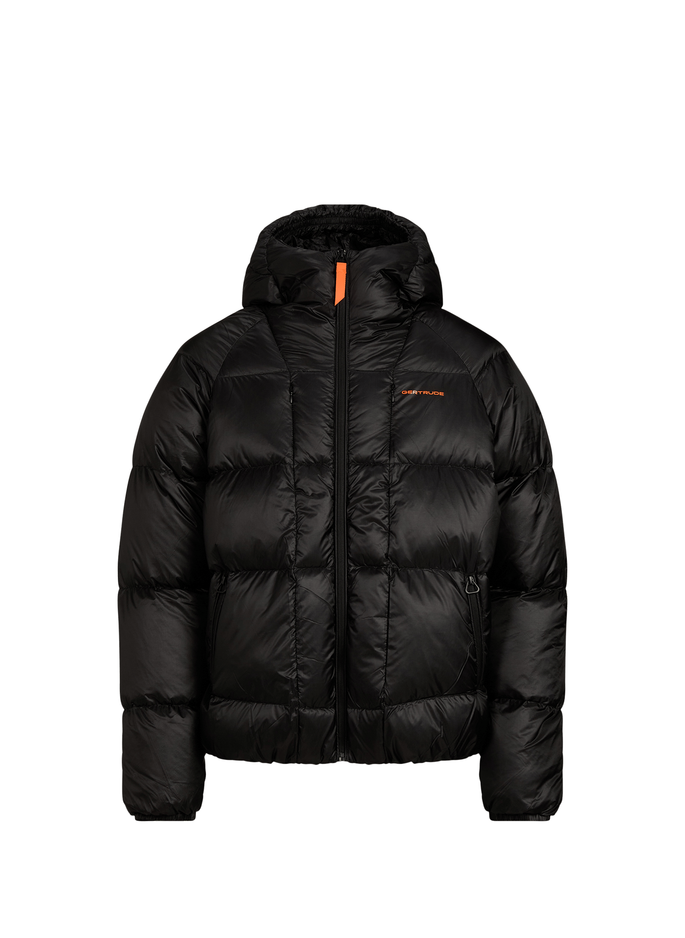 Gerade gesteppte Daunenjacke mit Kapuze GERTRUDE
