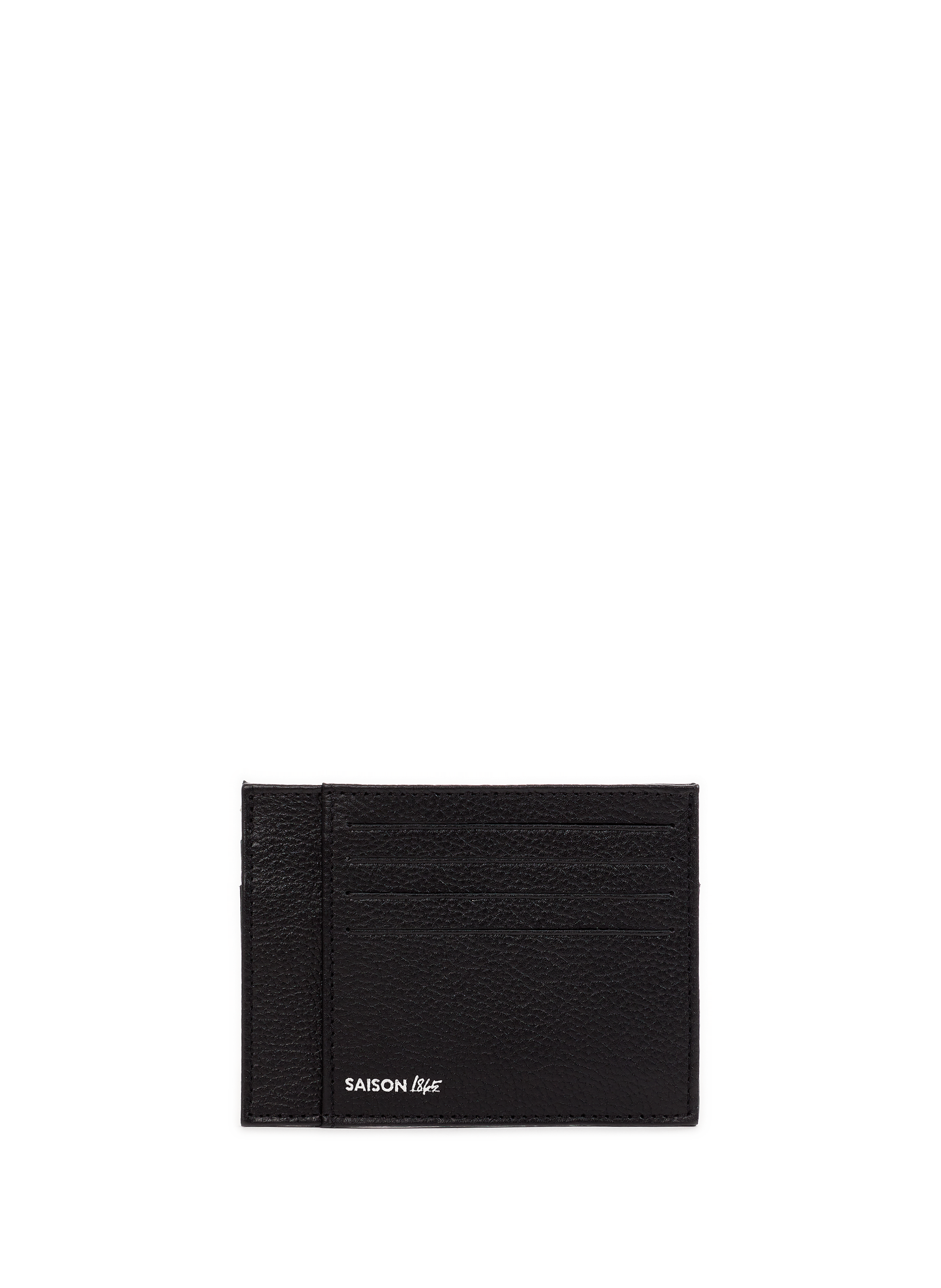 SAISON 1865 Porte-cartes en cuir Noir