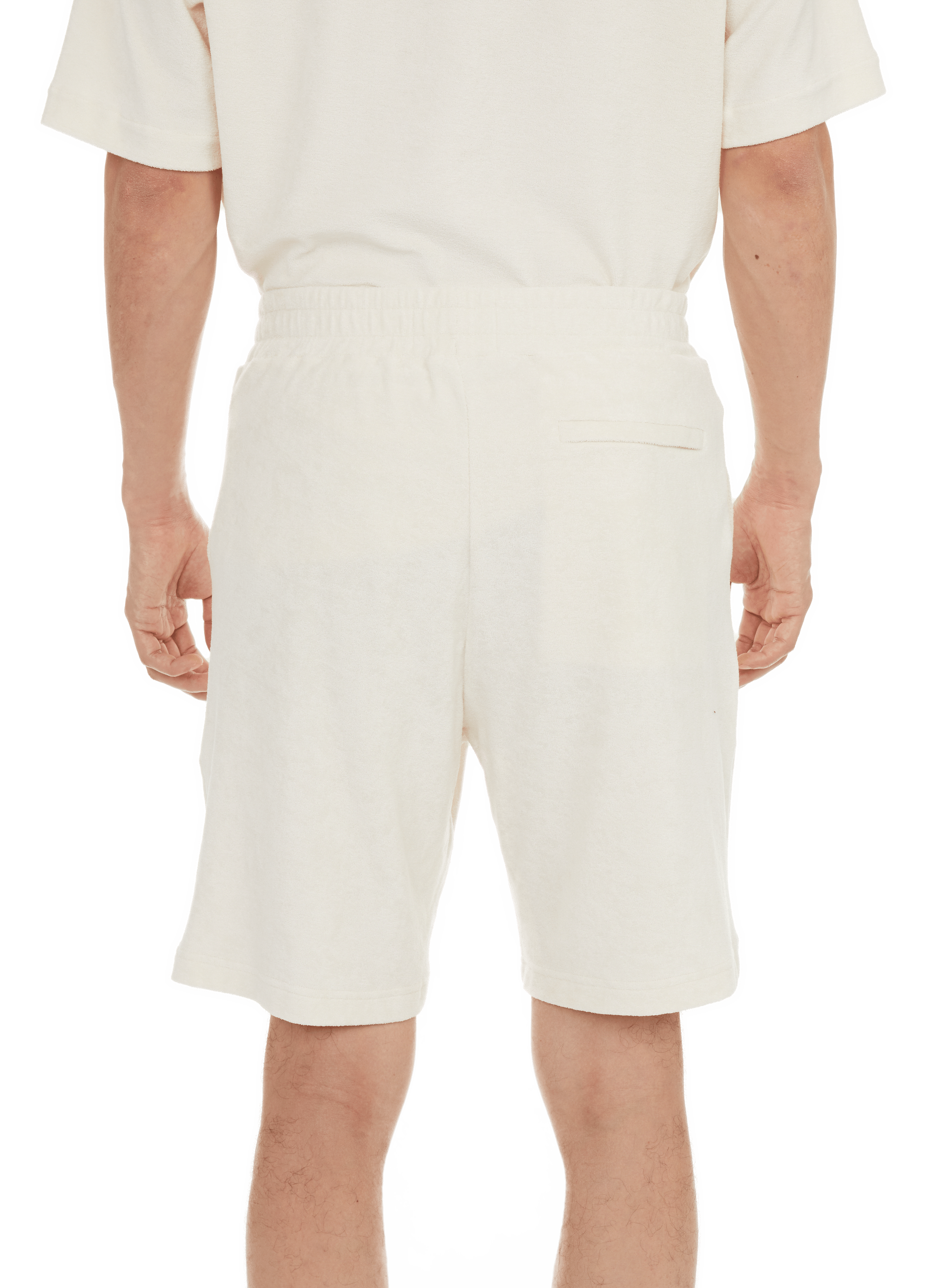 Textured cotton shorts  EDITIONS 102 Beige