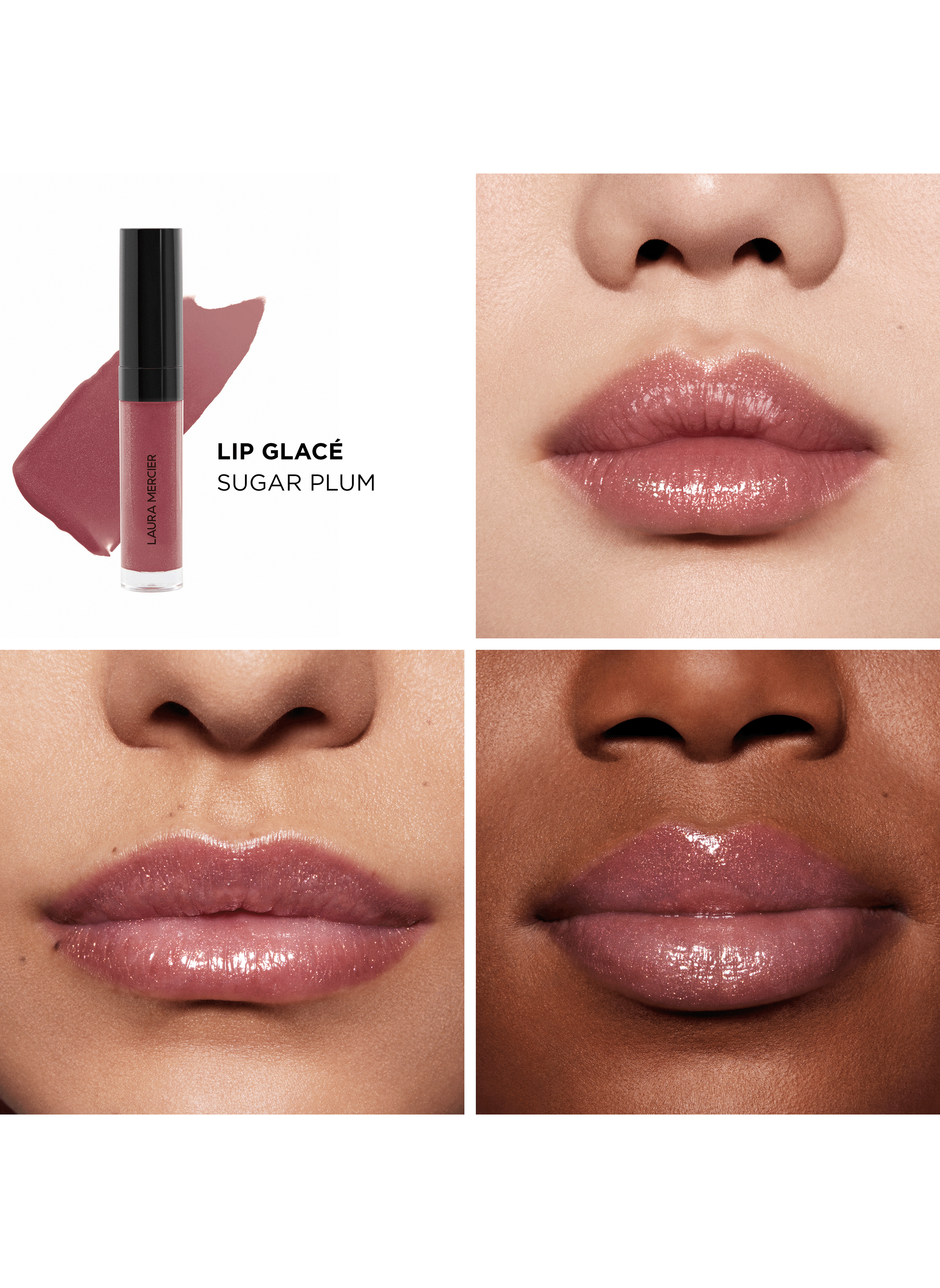 Gloss - Lip Glacé LAURA MERCIER 250 sugar plum