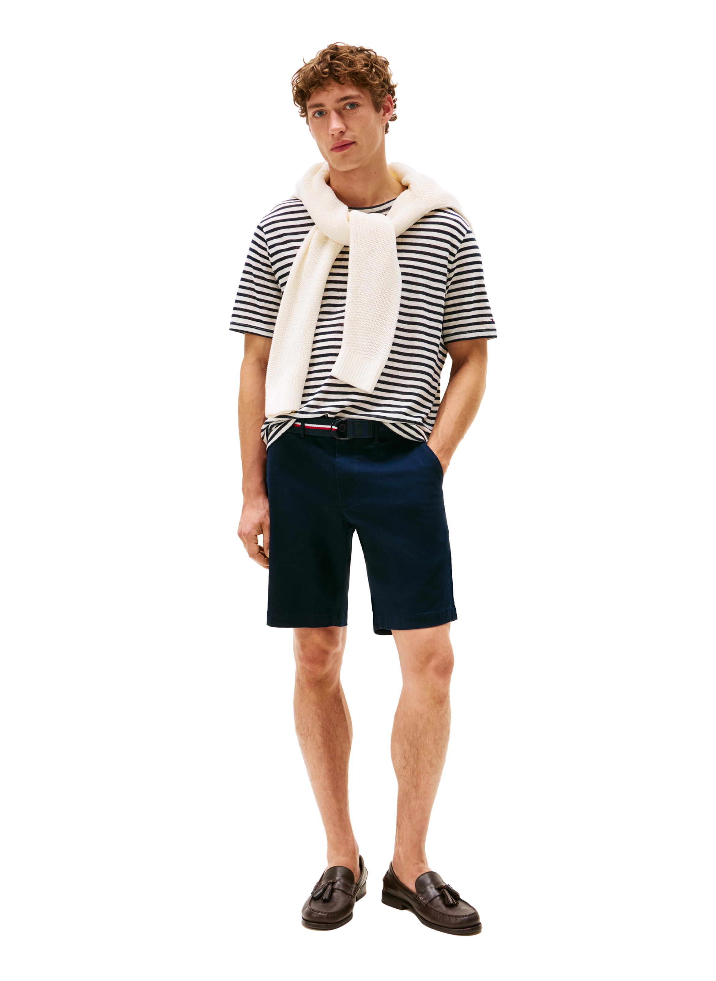 Slim-fit chino shorts TOMMY HILFIGER Blue