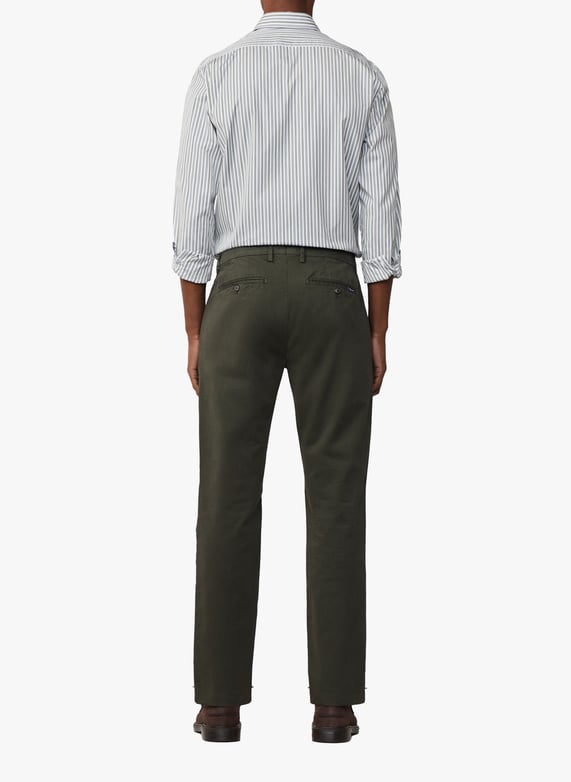 Pantalon chino en coton | Kaki by FACONNABLE Pantalon chino en coton Kaki