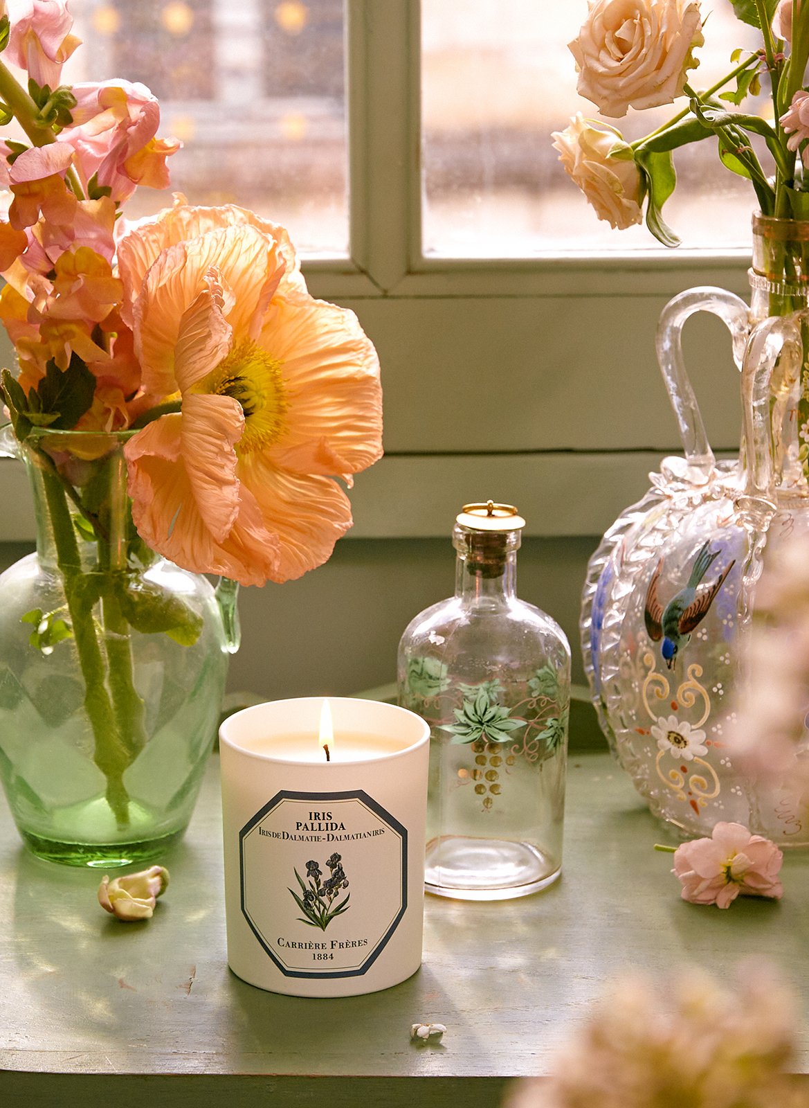 Bougie Parfumée Iris - Iris Pallida - 185 g CARRIERE FRERES No color