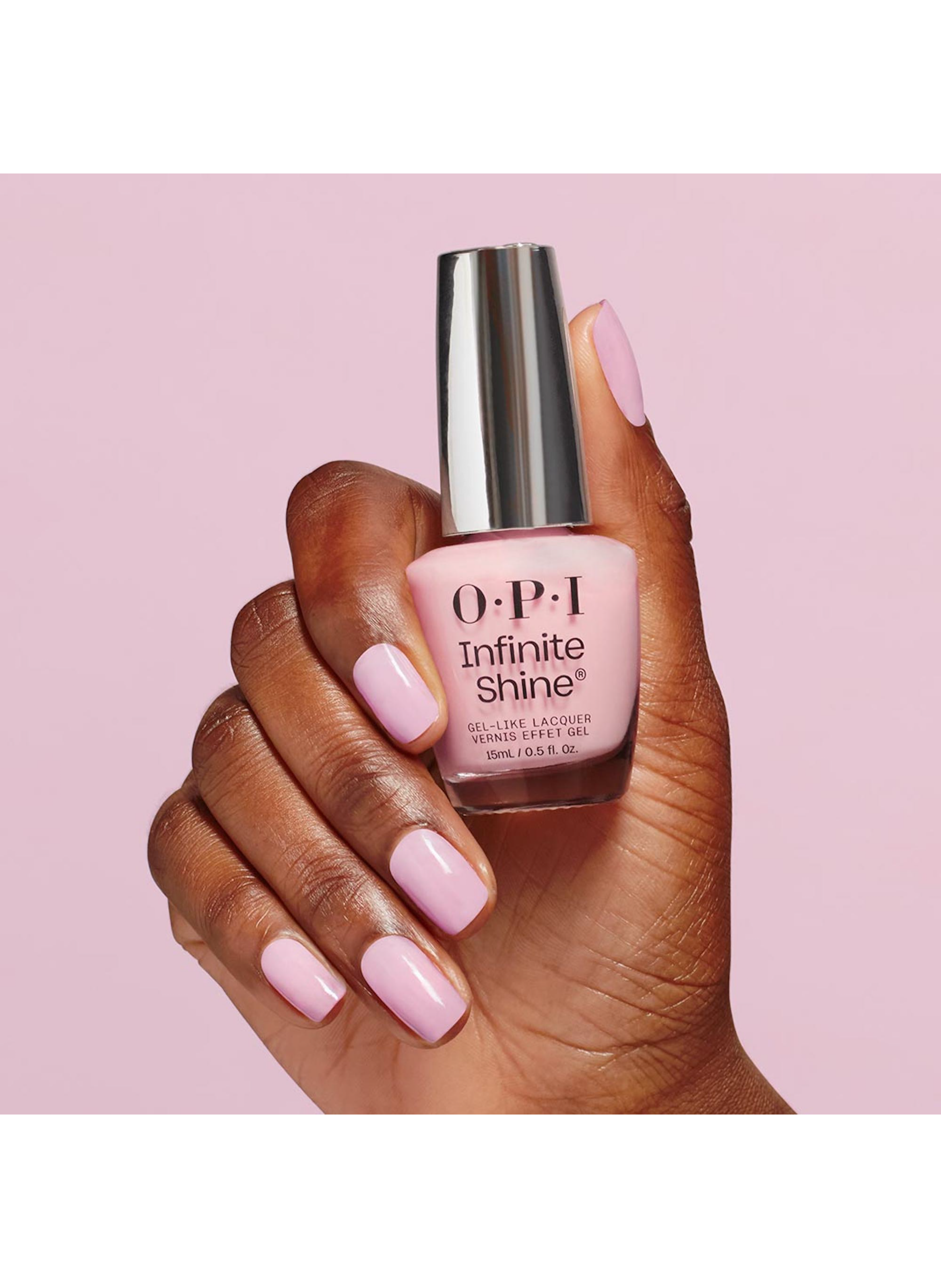 It's a Girl
Infinite Shine
Long-lasting gel effect nail polish OPI Rose