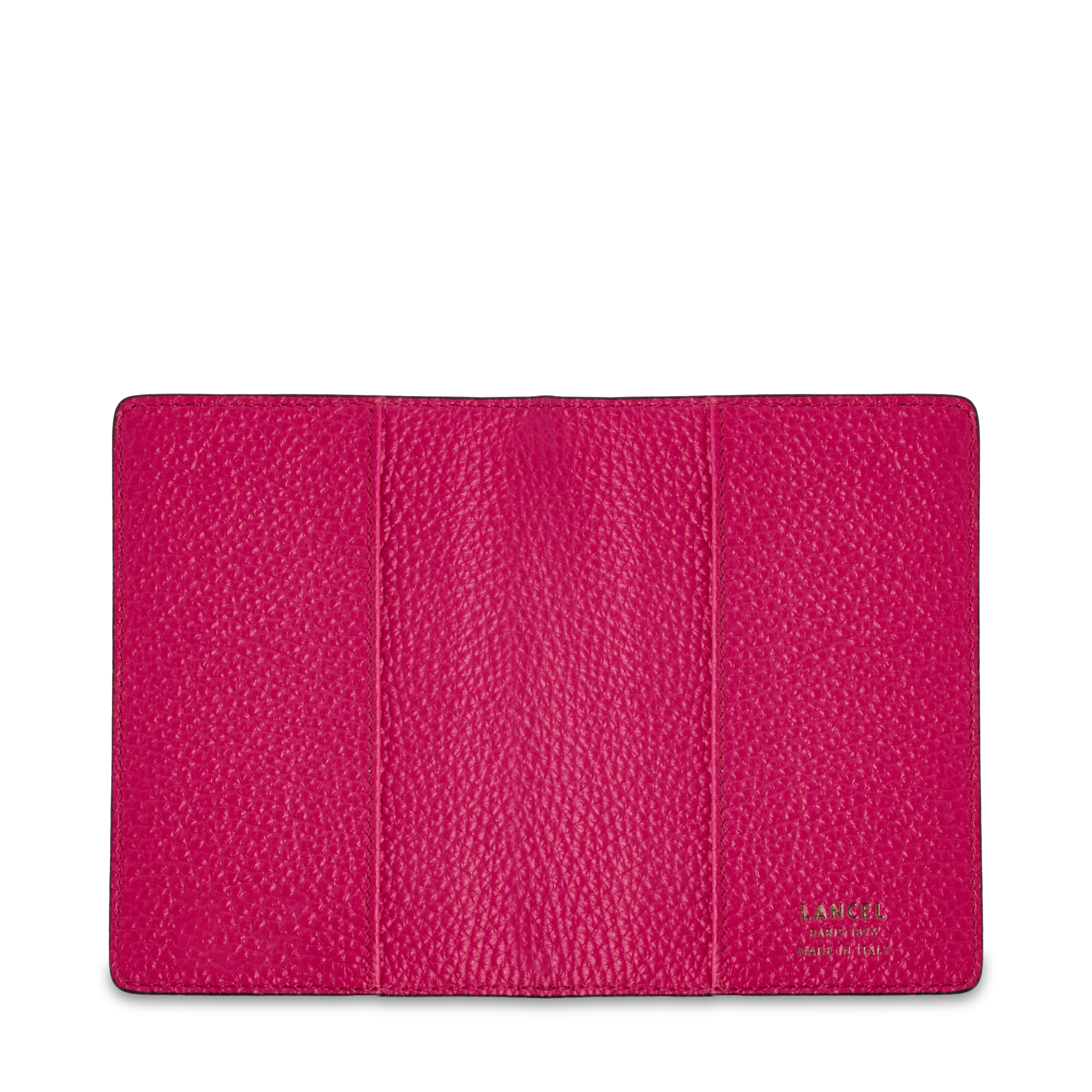 Porte-passeport charlie de lancel en cuir LANCEL Rose