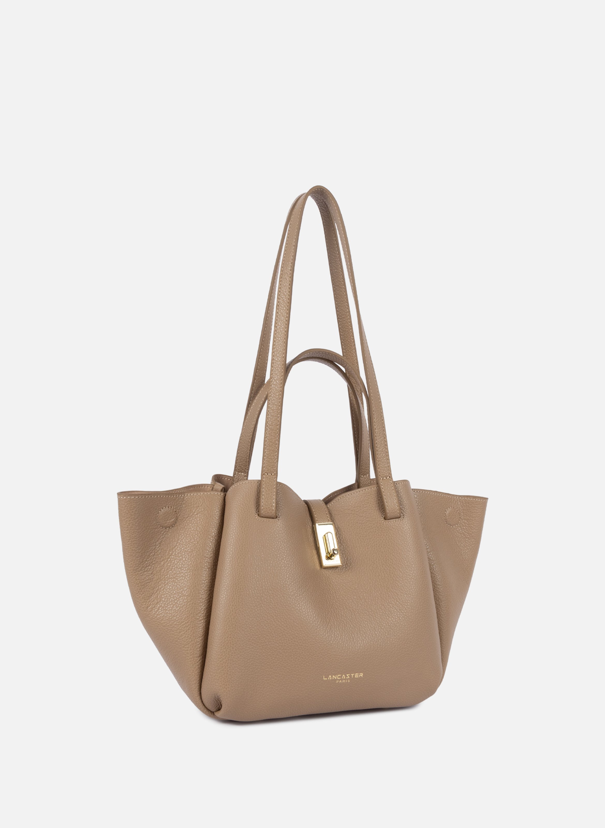 M tote bag - Milano Horizon LANCASTER Brown
