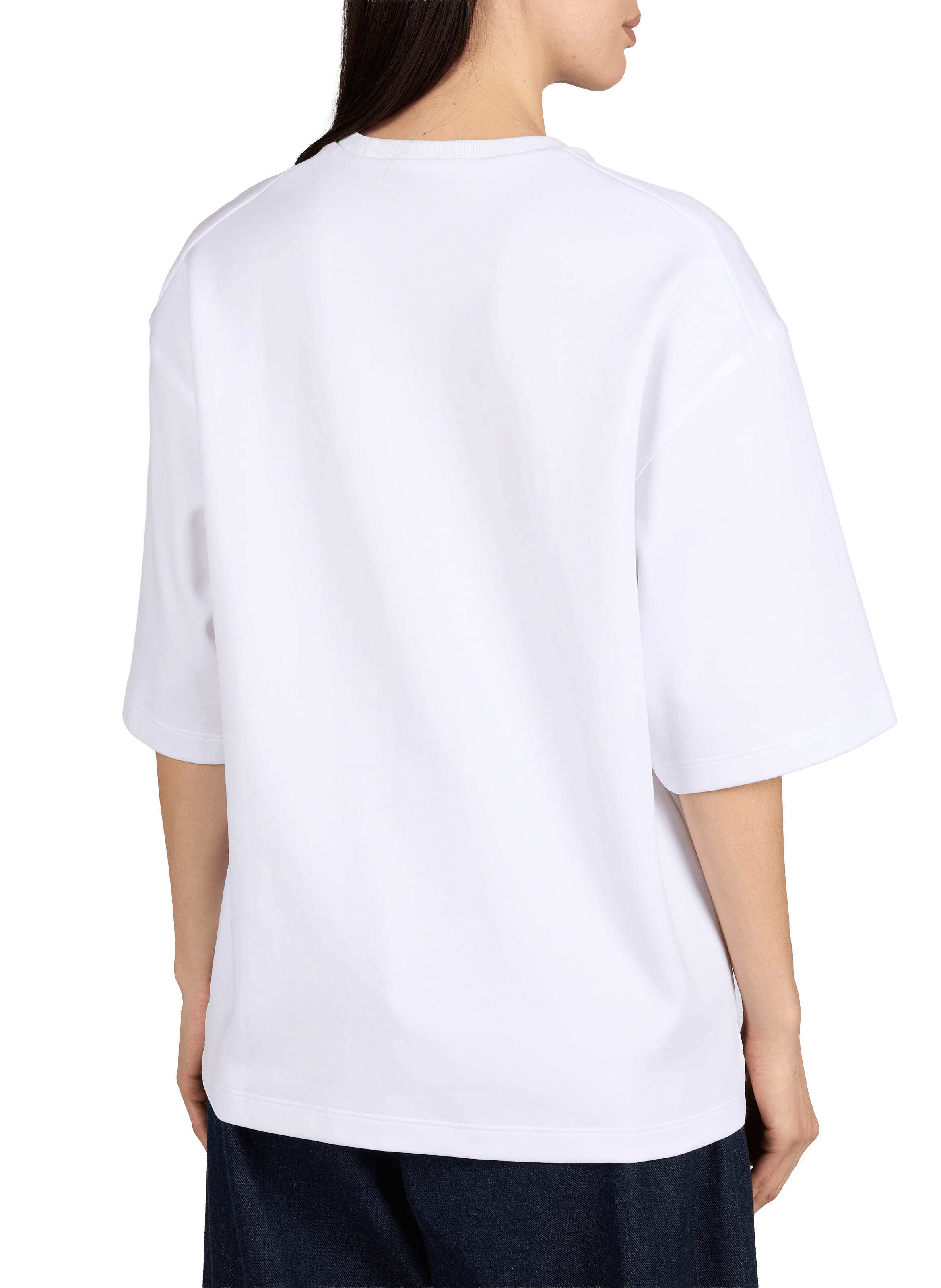Plain T-shirt TIBI White