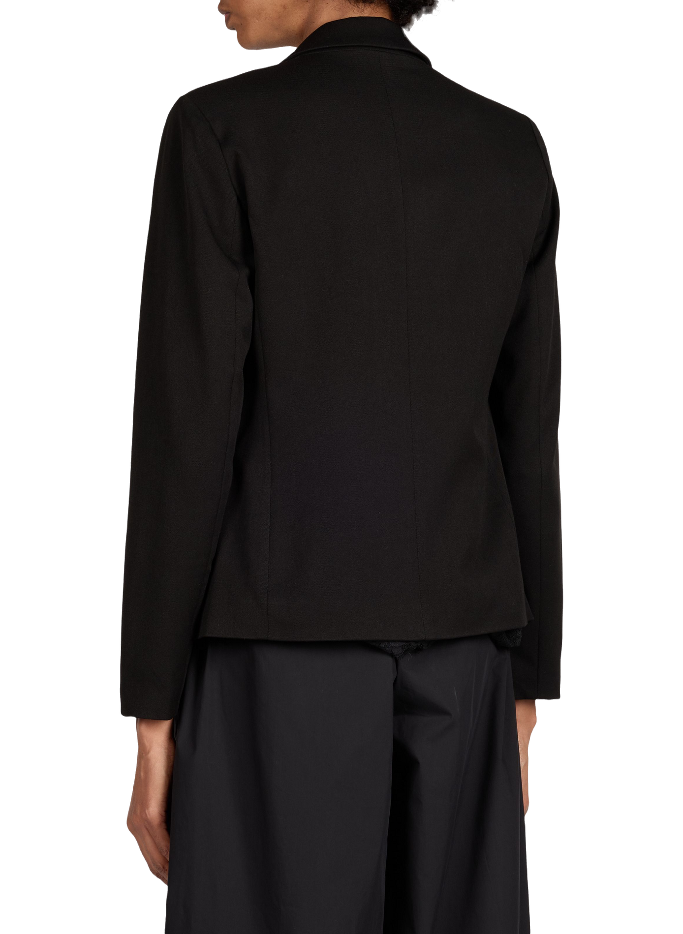 Straight blazer with single button fastening OBJECT Black