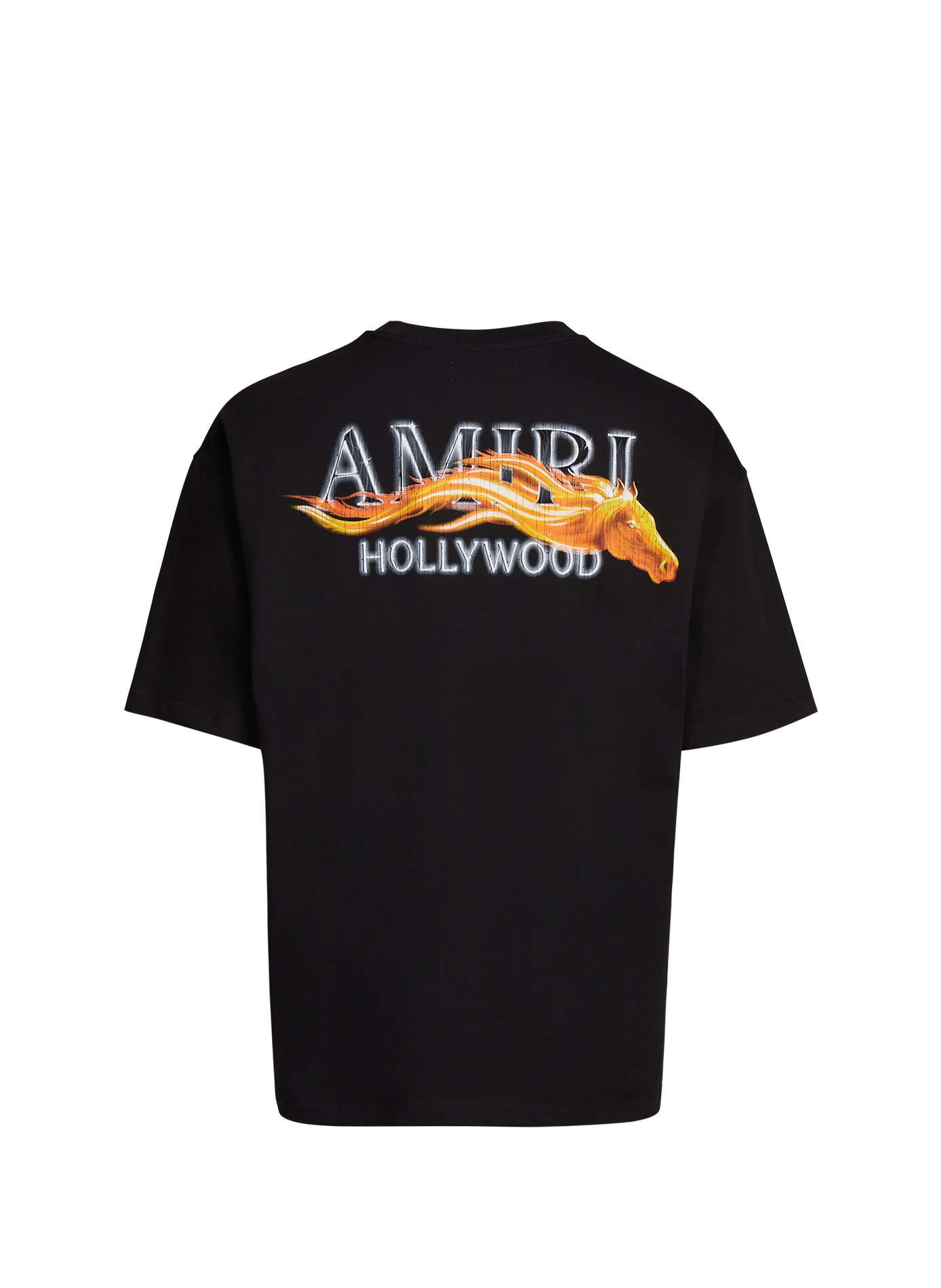 <p>T-shirt printed short sleeves in cotton</p> AMIRI Black