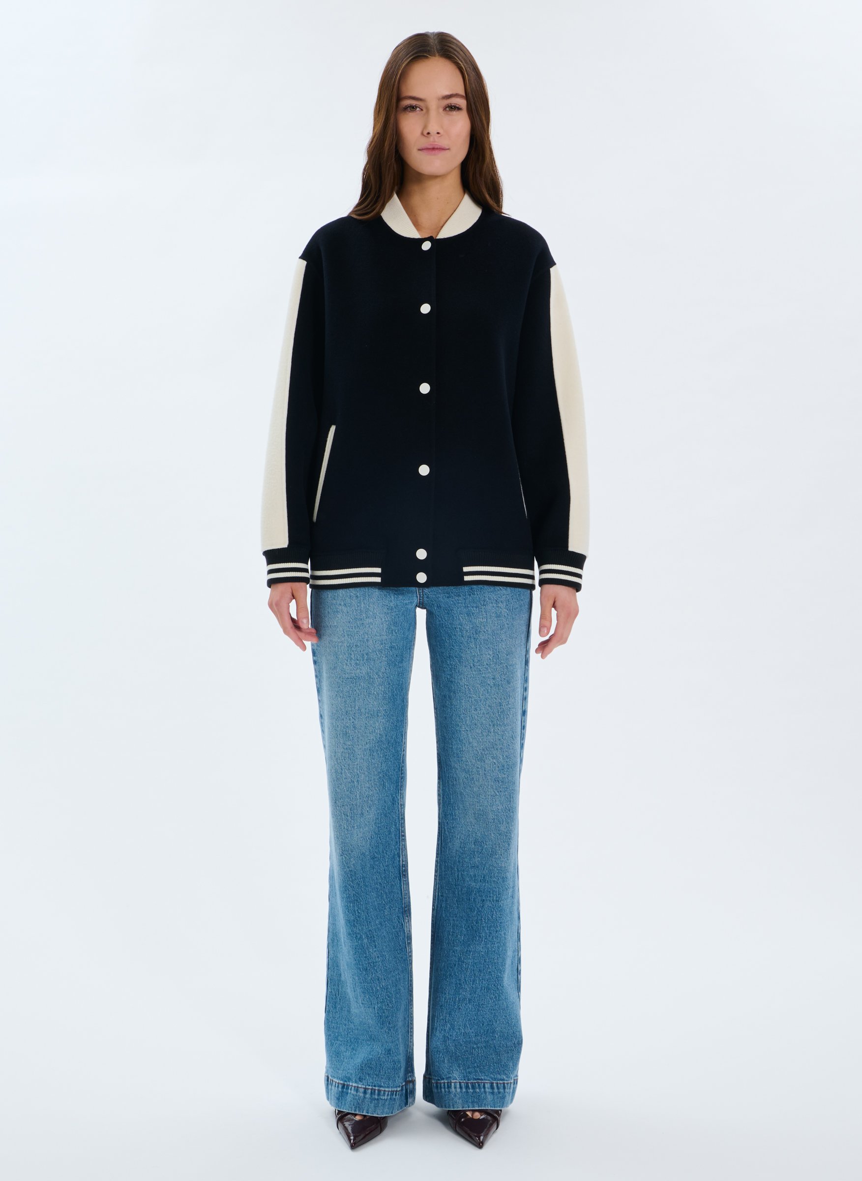 Blouson  bobby ZAPA Bleu