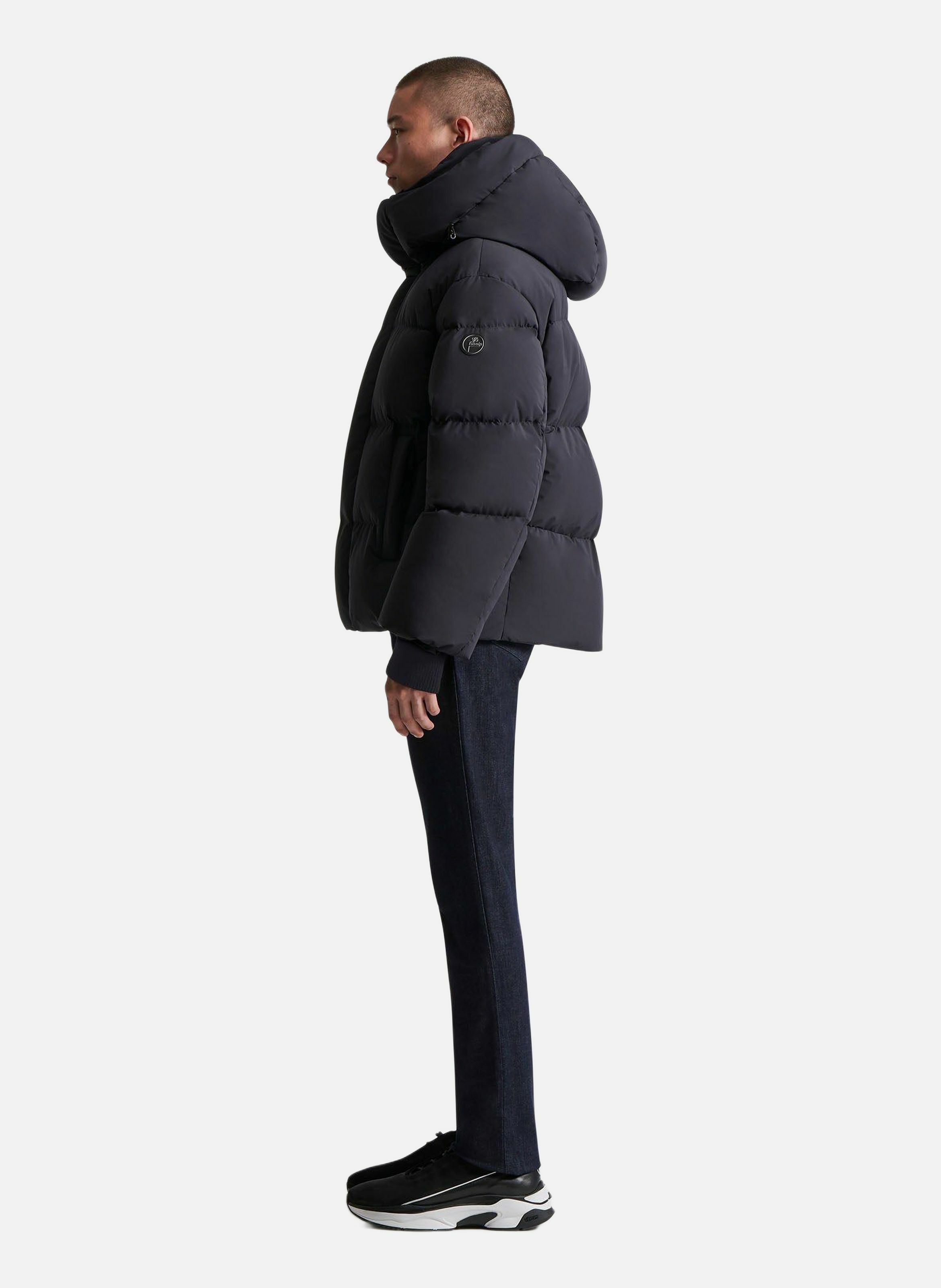 Blouson atila col montant coupe oversize FUSALP Bleu