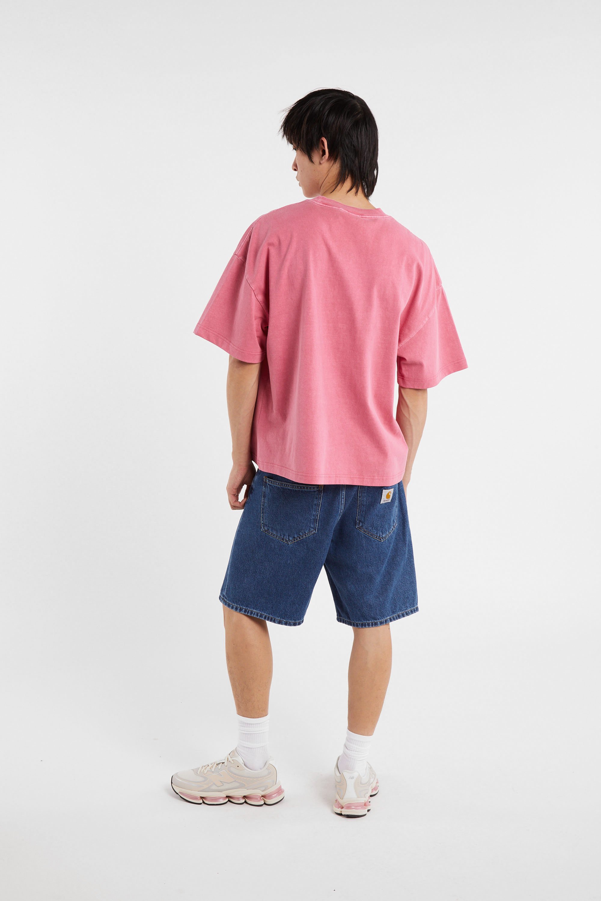T-shirt s/s benton t-shirt CARHARTT WIP Rose