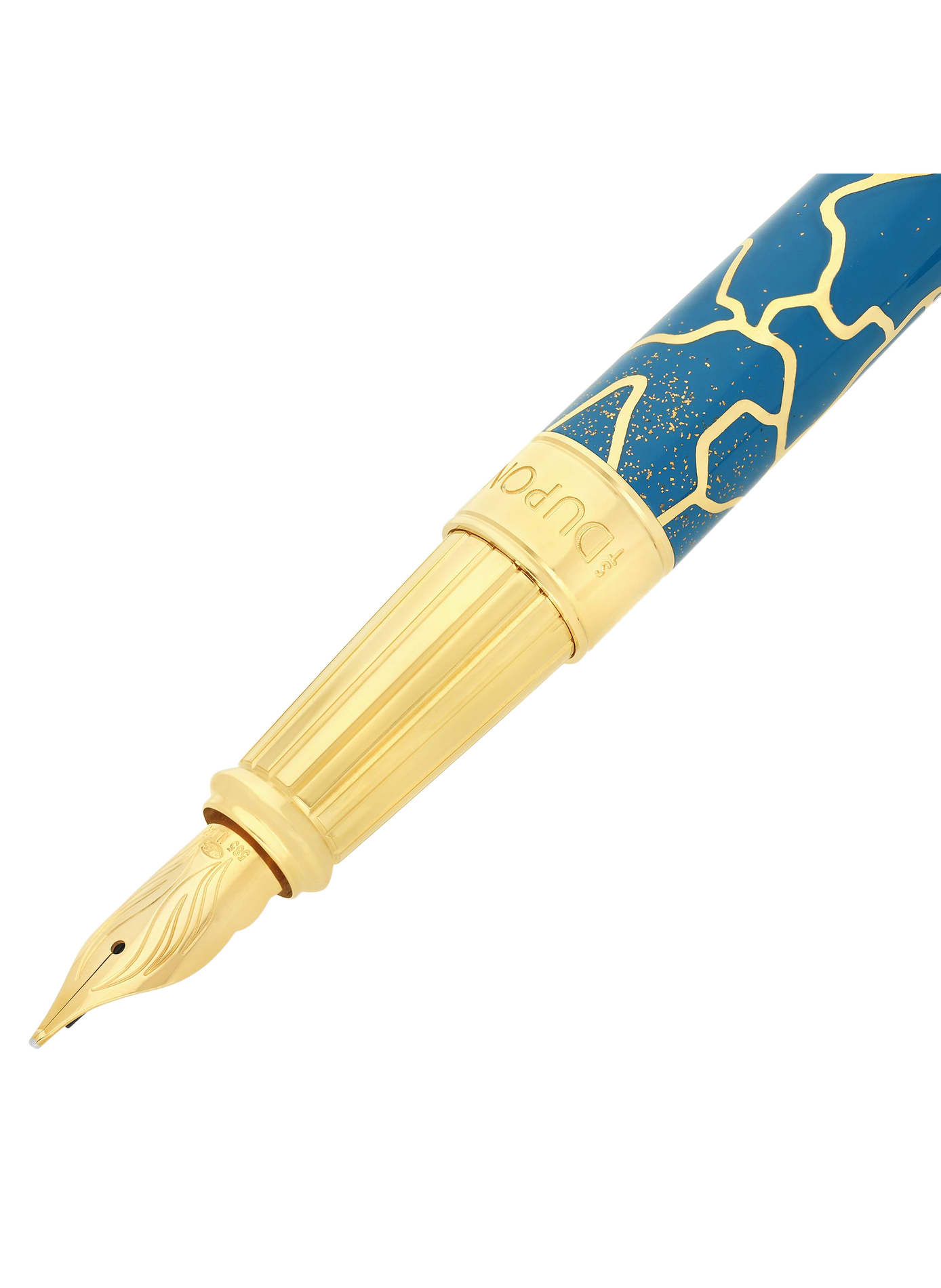 Large fountain pen Fender Line D Eternity S.T. DUPONT Blue