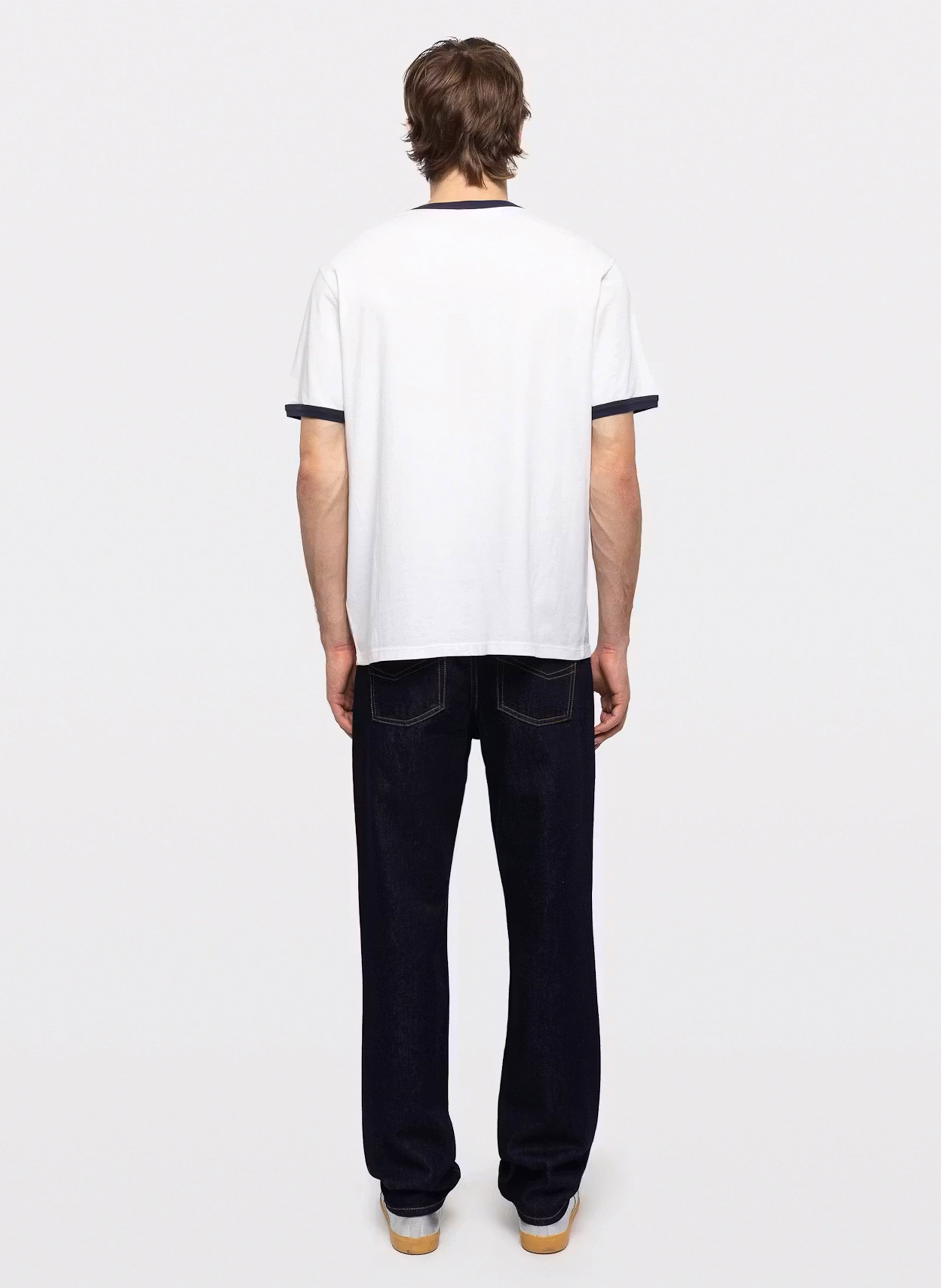 Tee-shirt droit à détail brodé woody ZADIG&VOLTAIRE Blanc