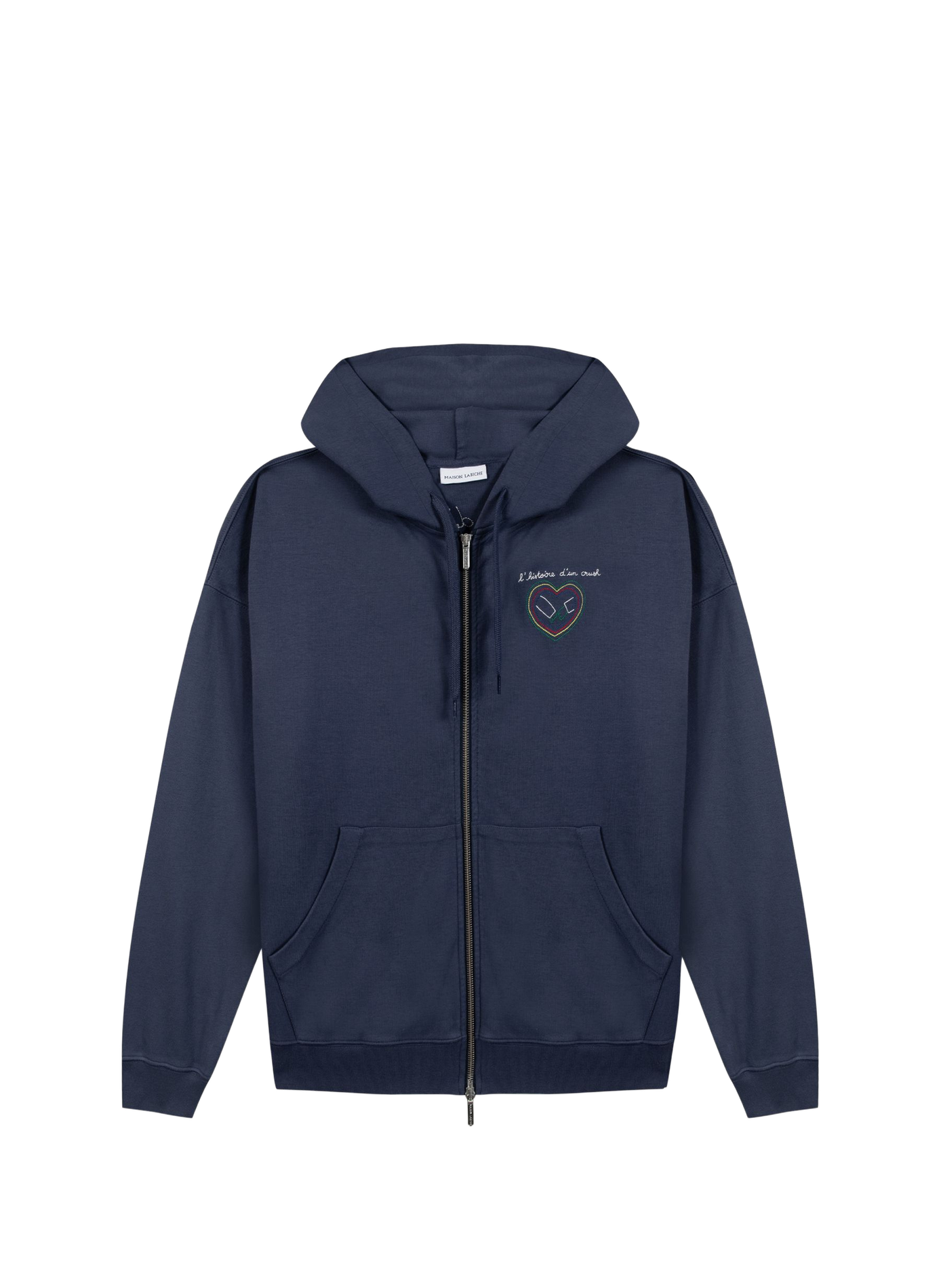 Cotton Hooded Sweatshirt MAISON LABICHE Blue
