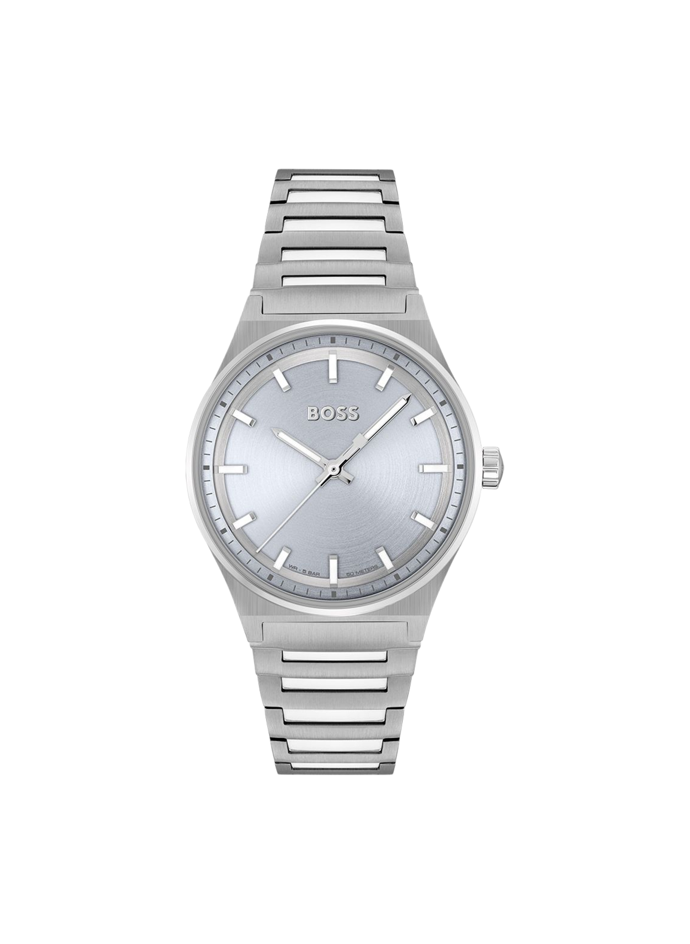 Montre quartz Candor en acier inoxydable BOSS Blau