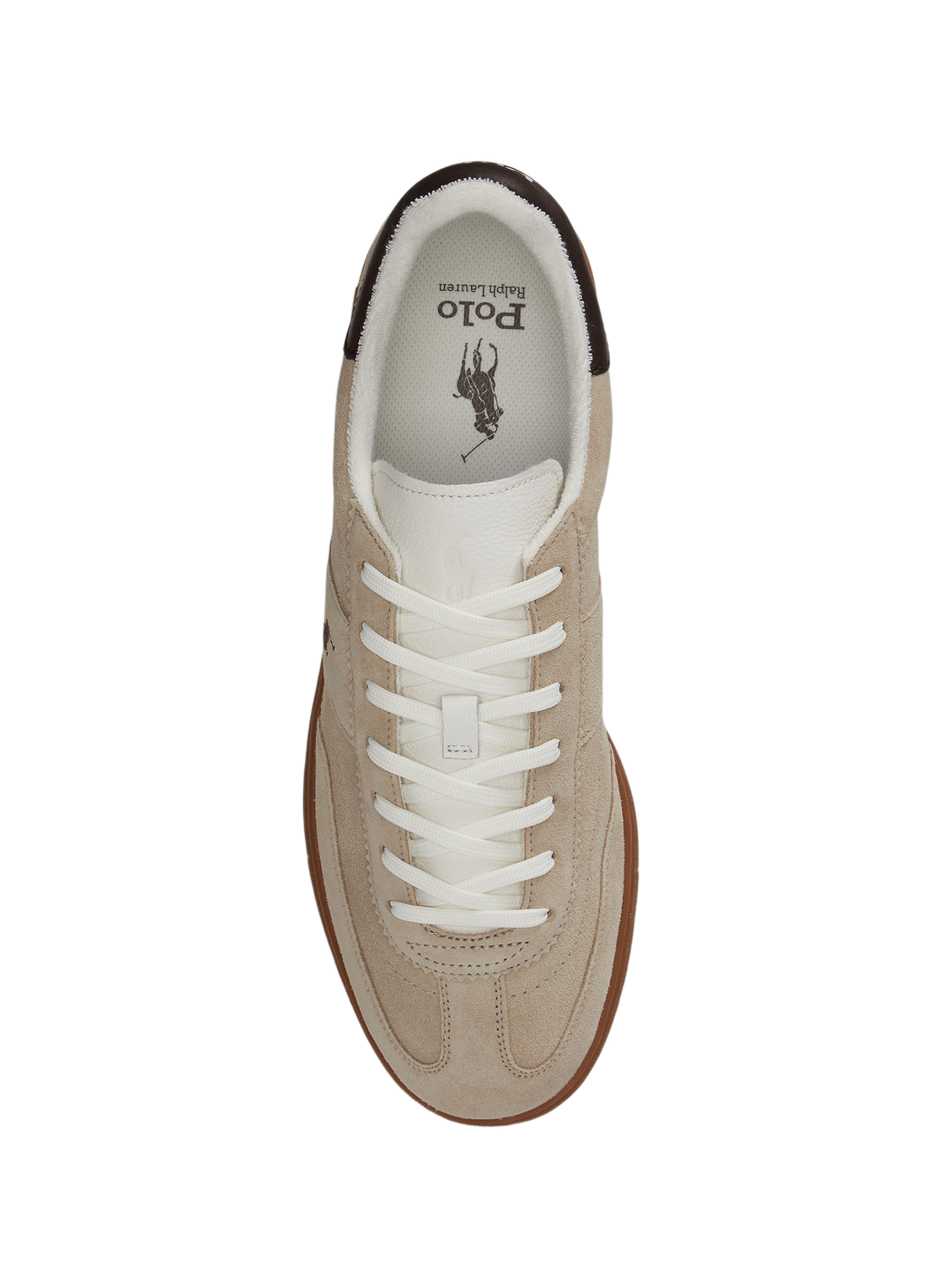 Sneaker aus Leder POLO RALPH LAUREN Beige
