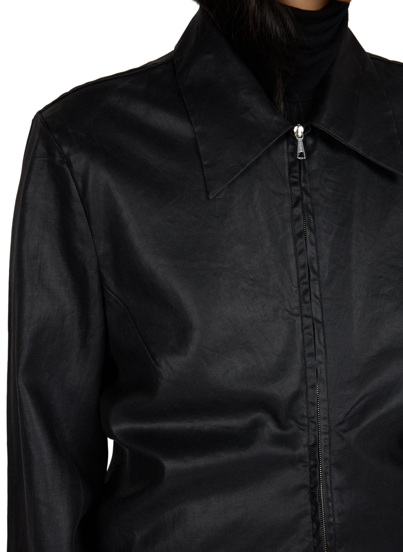 Chemise zippée OUR LEGACY Noir
