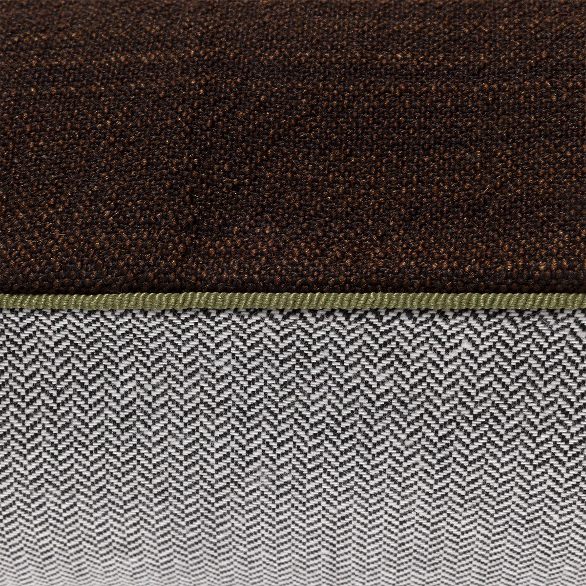 Housse de coussin en coton, octavio YVES DELORME Marron