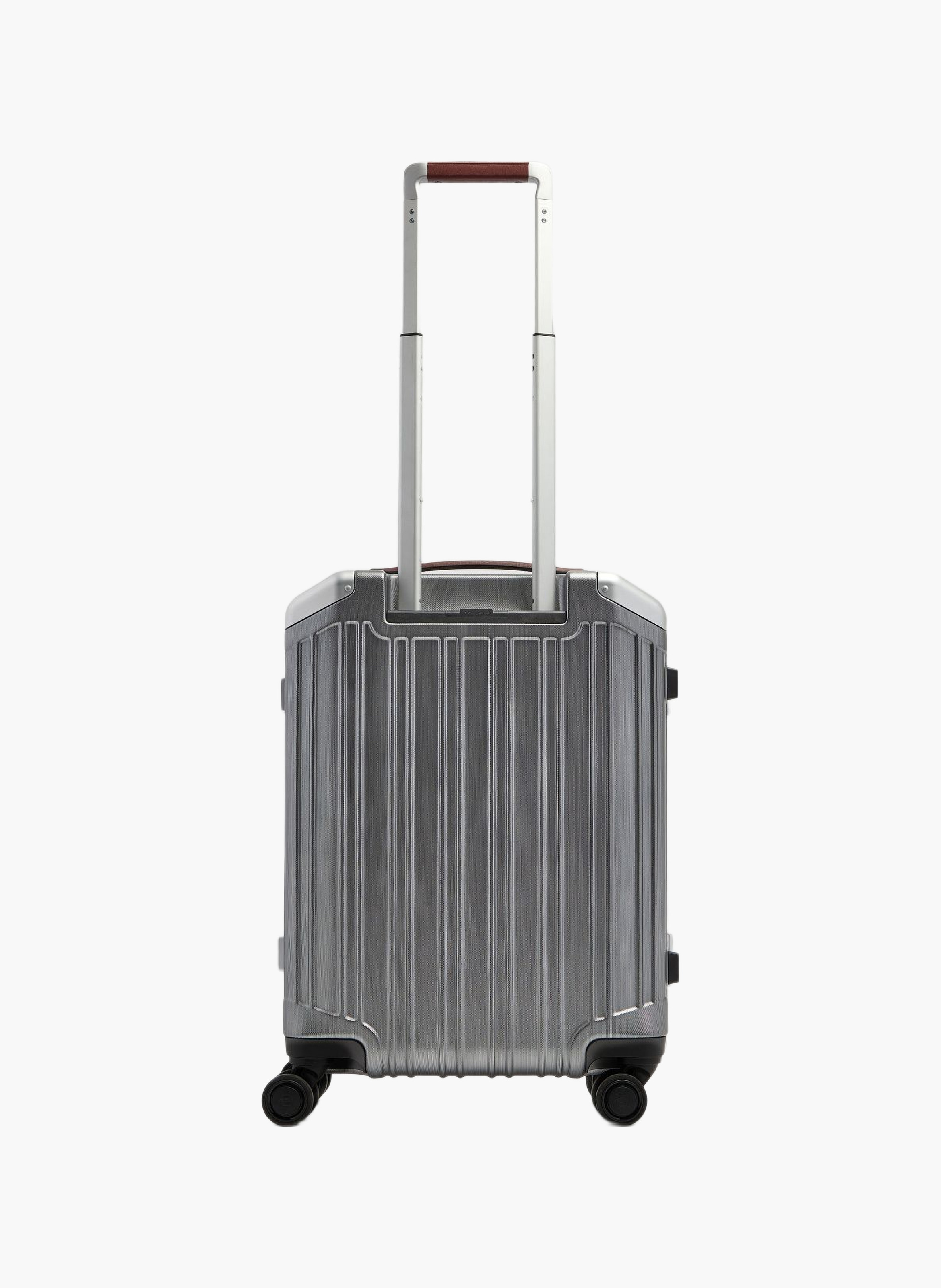 Handbagagekoffer met vingerafdrukslot PIQUADRO Zwart