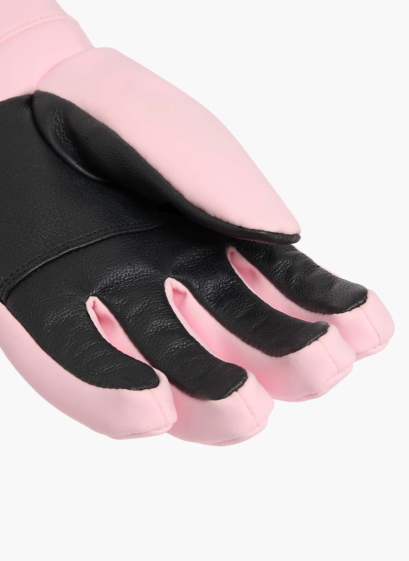 Gants de ski glacier w glove polyester FUSALP Rouge