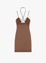 Robe courte transparente | NENSI DOJAKA