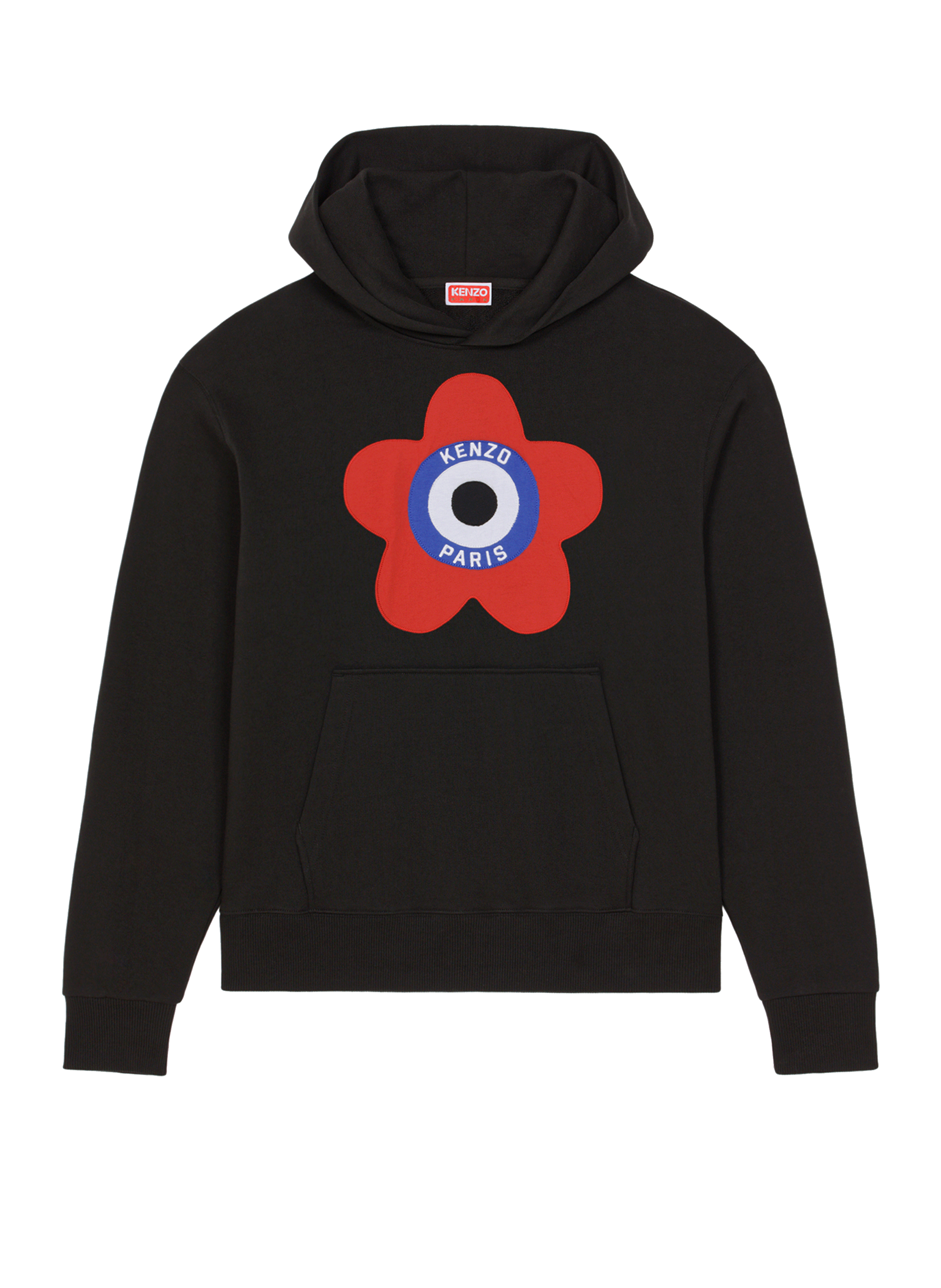 Hoodie avec imprimé fleurs