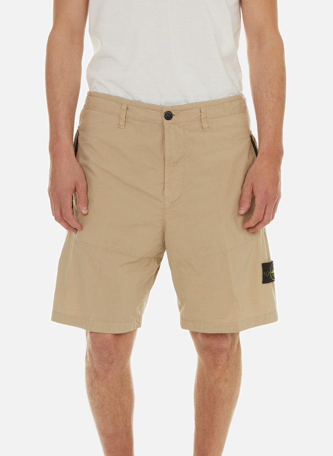 STONE ISLAND plain Bermuda shorts