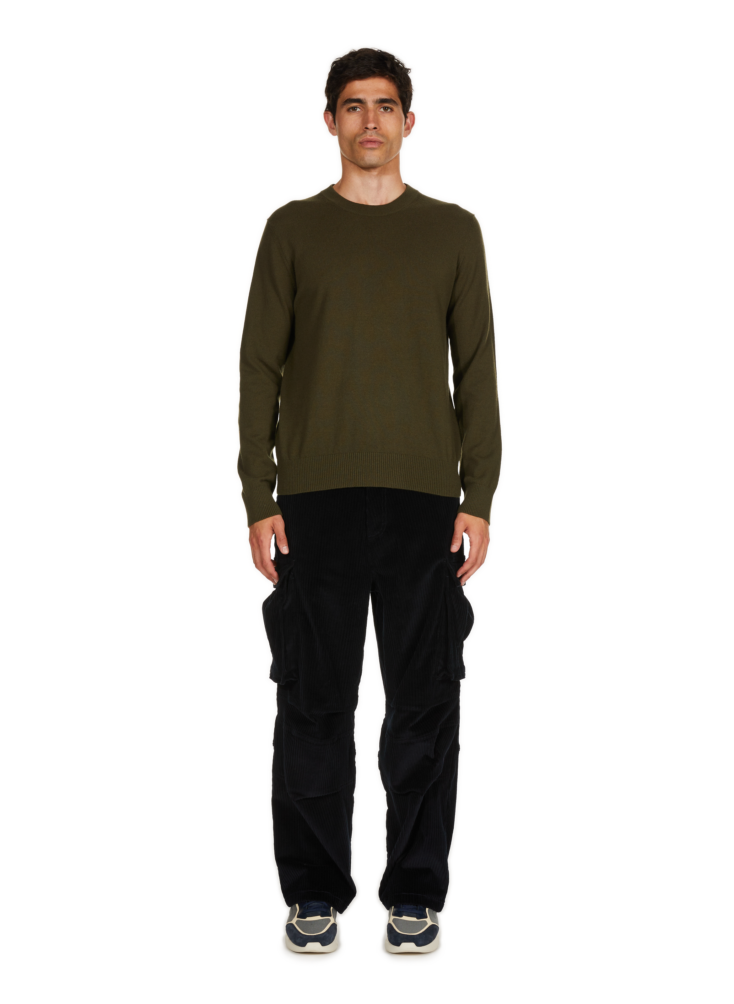  Cashmere jumper Khaki