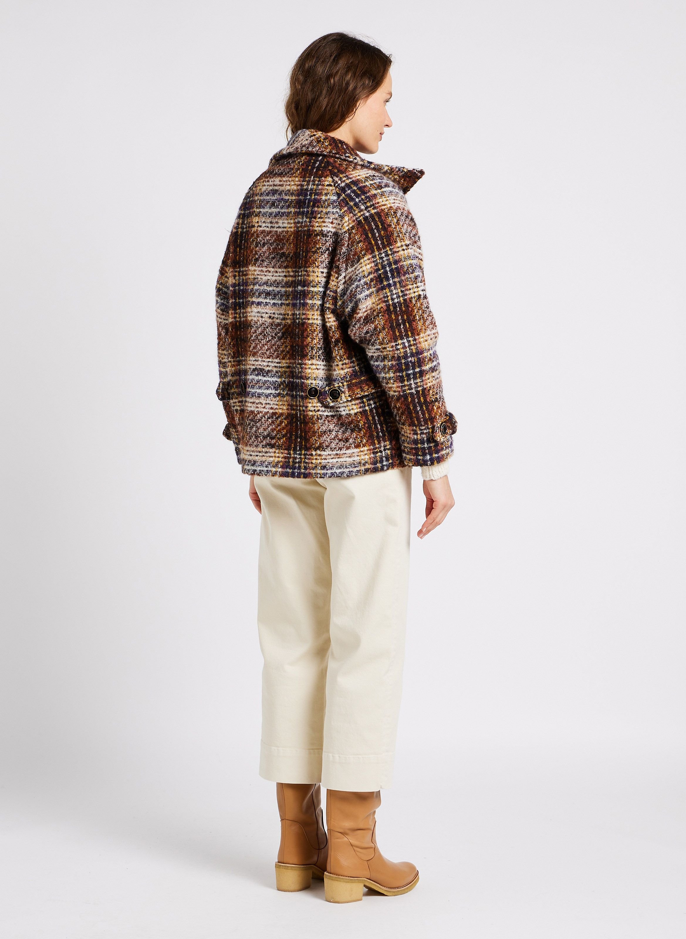 Jean court évasée en coton seakey o SESSUN 