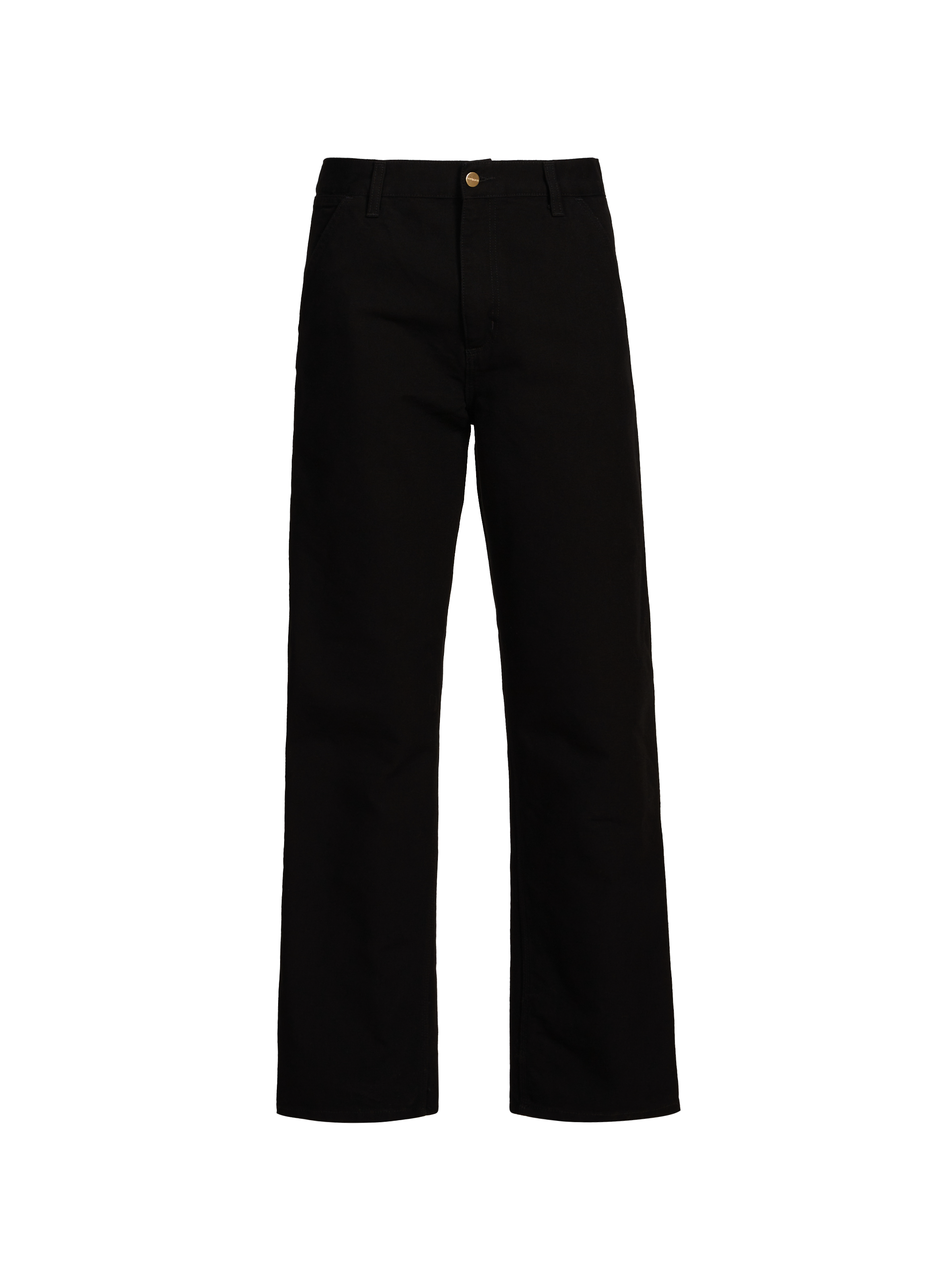 Straight-cut organic cotton jeans CARHARTT WIP Black