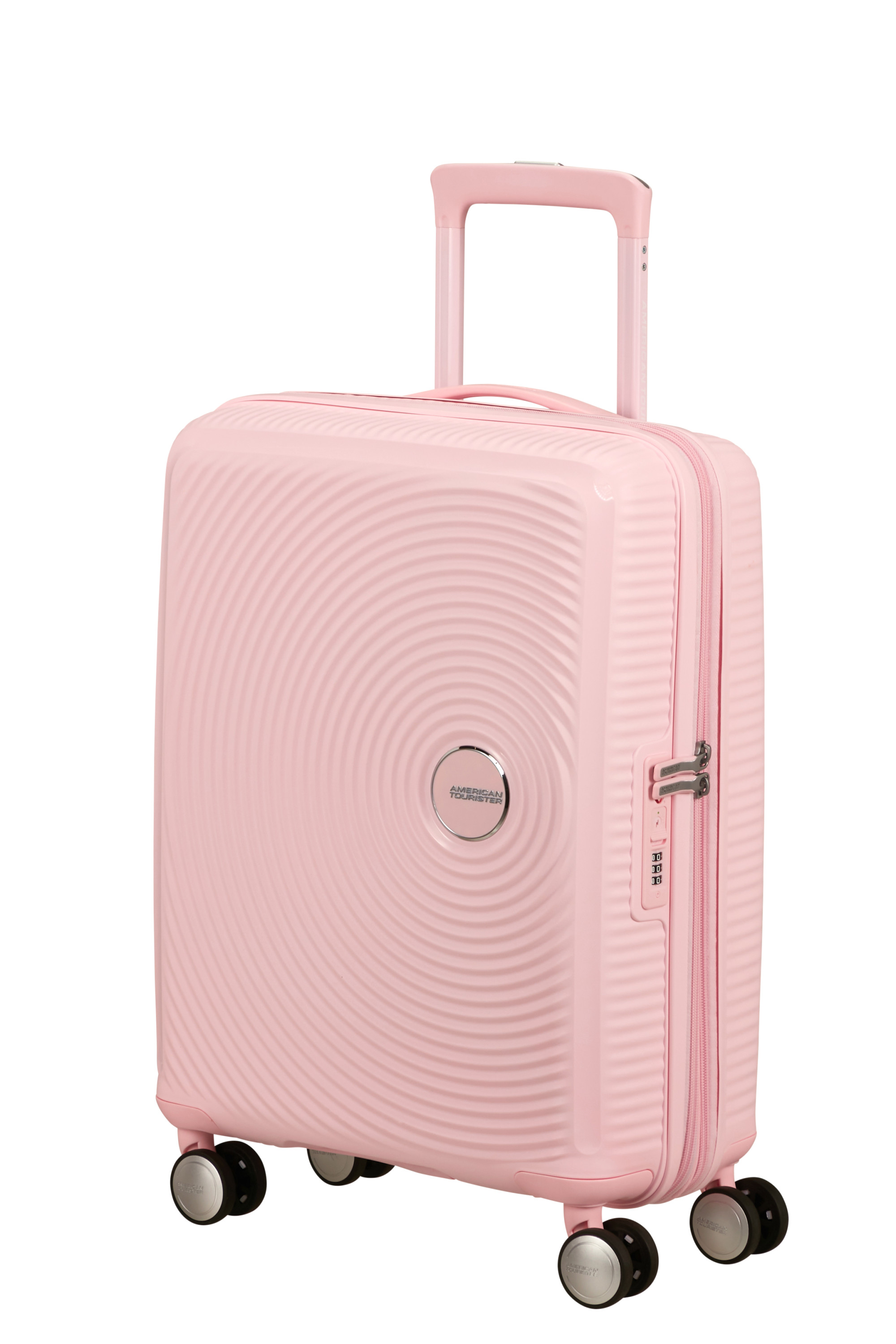 Soundbox valise 4 roues taille s AMERICAN TOURISTER Rose