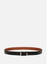 Ceinture - ceinture cuir lisse homme | Noir by LANCASTER LANCASTER Ceinture - ceinture cuir lisse homme | Noir
