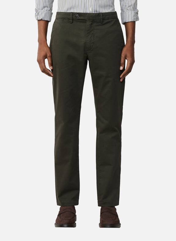Pantalon chino en coton Kaki by FACONNABLE FACONNABLE Pantalon chino en coton Kaki