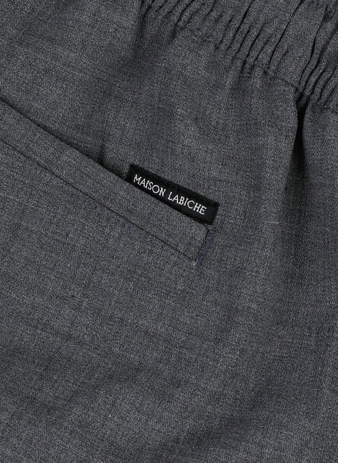 Arcade wool carrot trousers MAISON LABICHE Grey