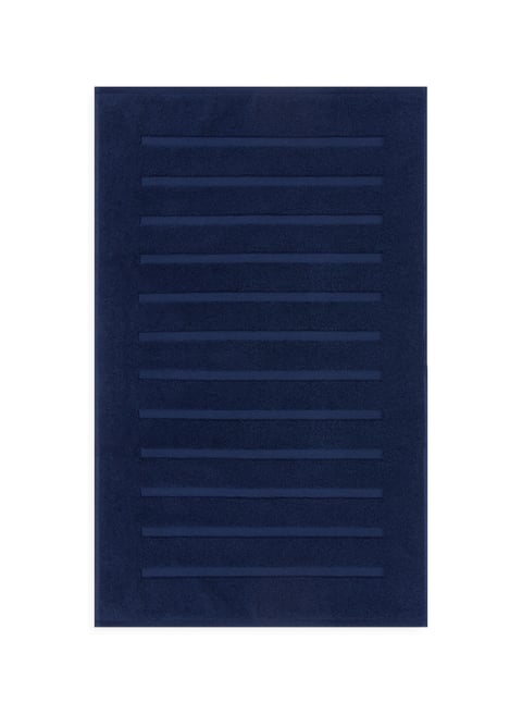 Tapis de bain en coton biologique BleuAU PRINTEMPS PARIS Tapis de bain en coton biologique BleuAU PRINTEMPS PARIS