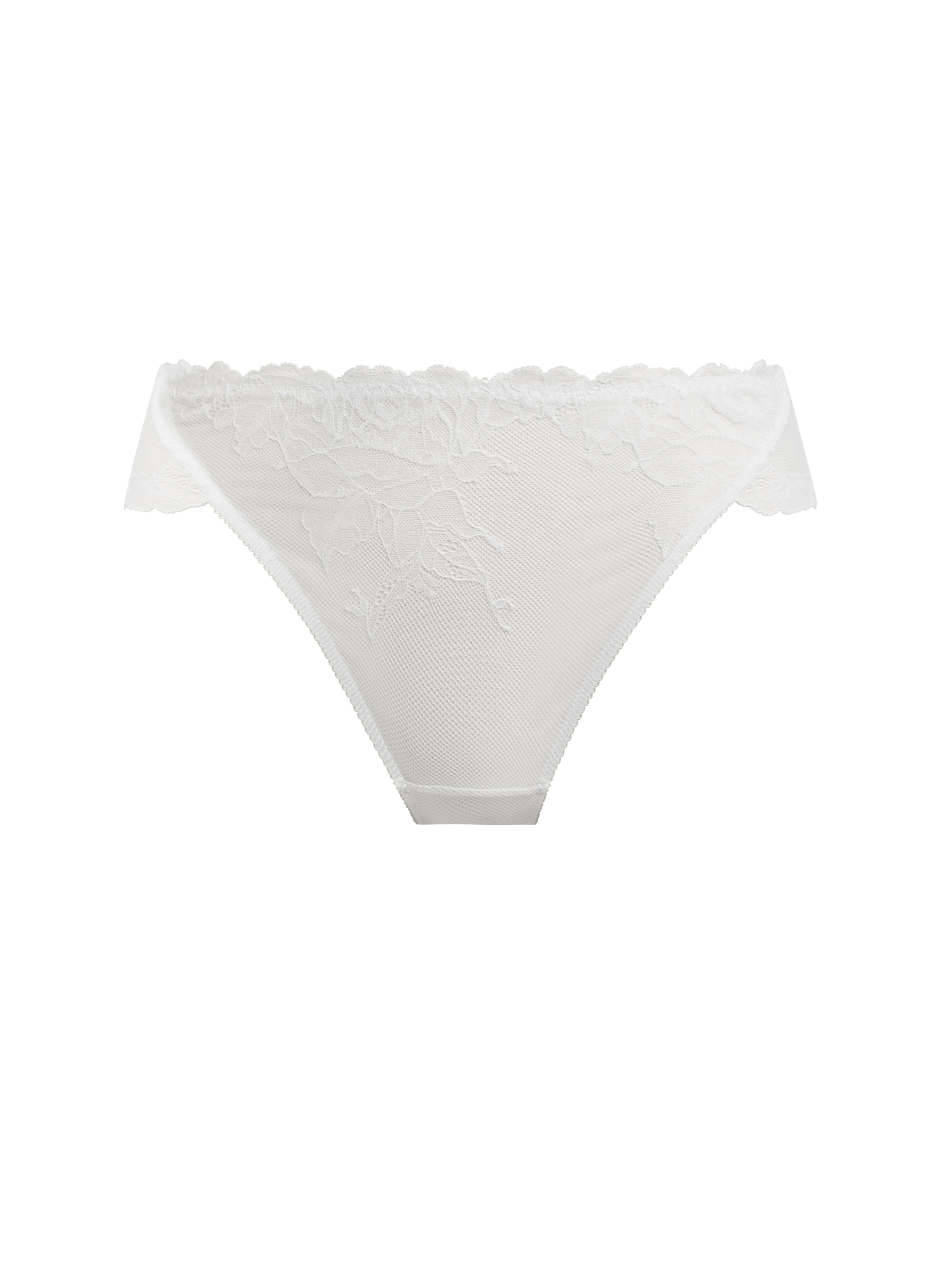 Lace thong WACOAL White