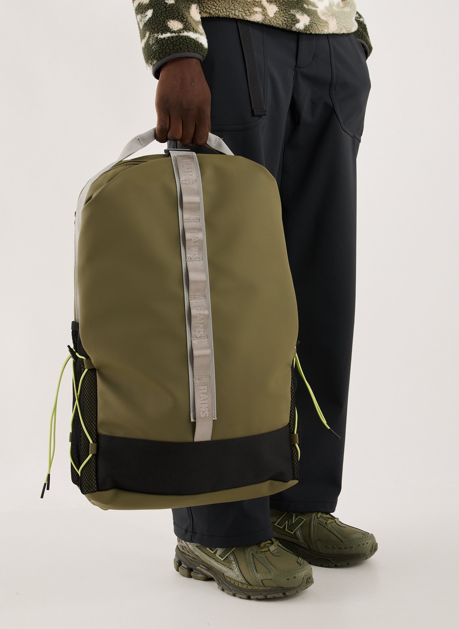 Trail Clip Front Backpack RAINS Khaki