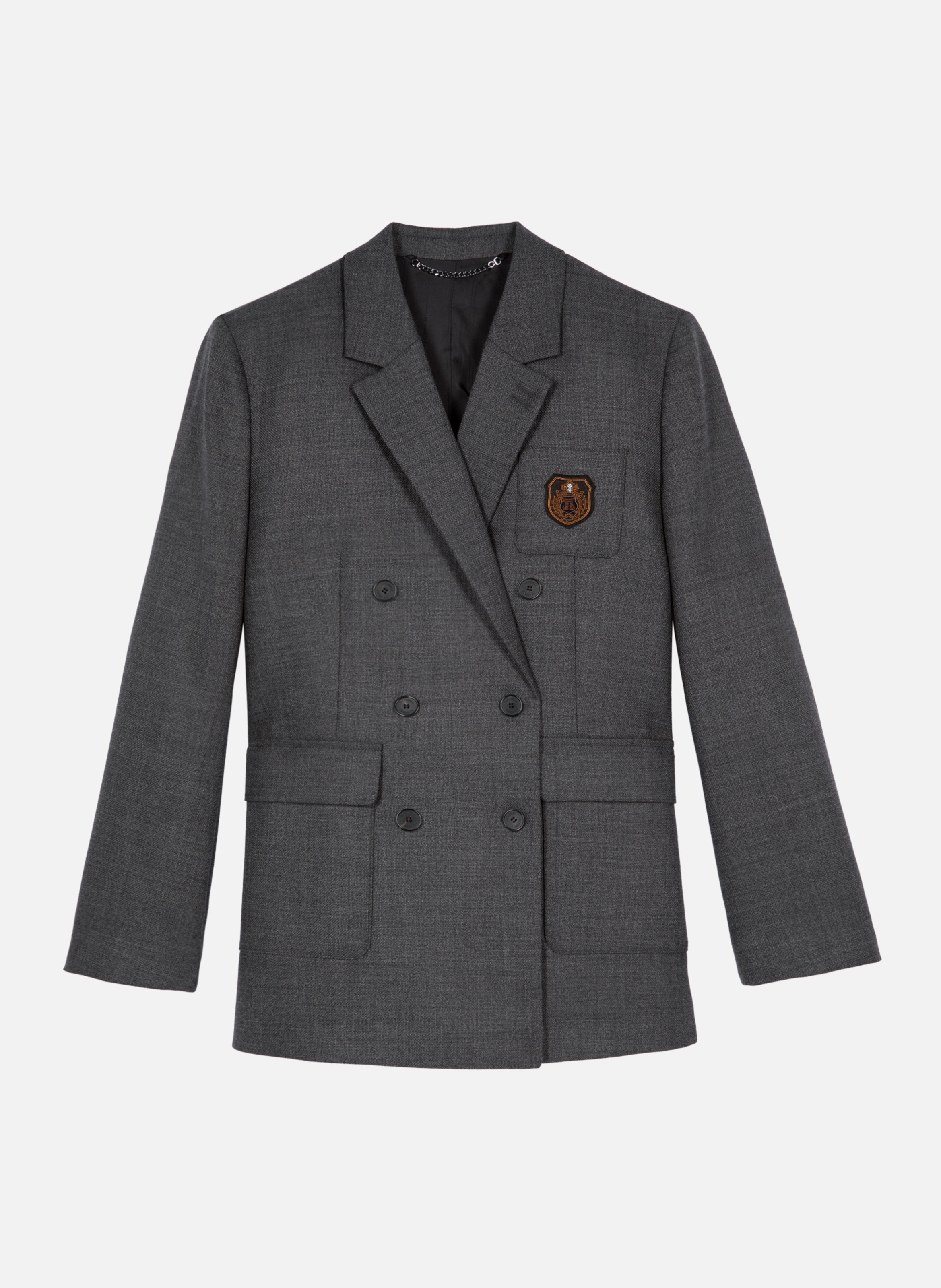 Veste tailleur THE KOOPLES Gris