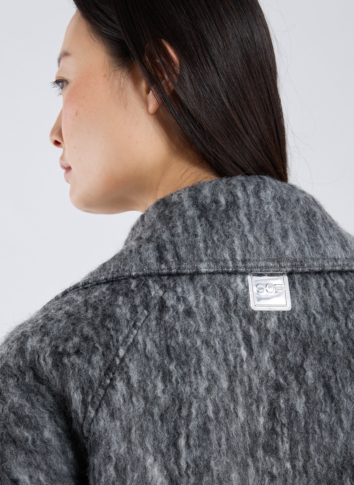 Manteau oversize col classique OOF WEAR Gris