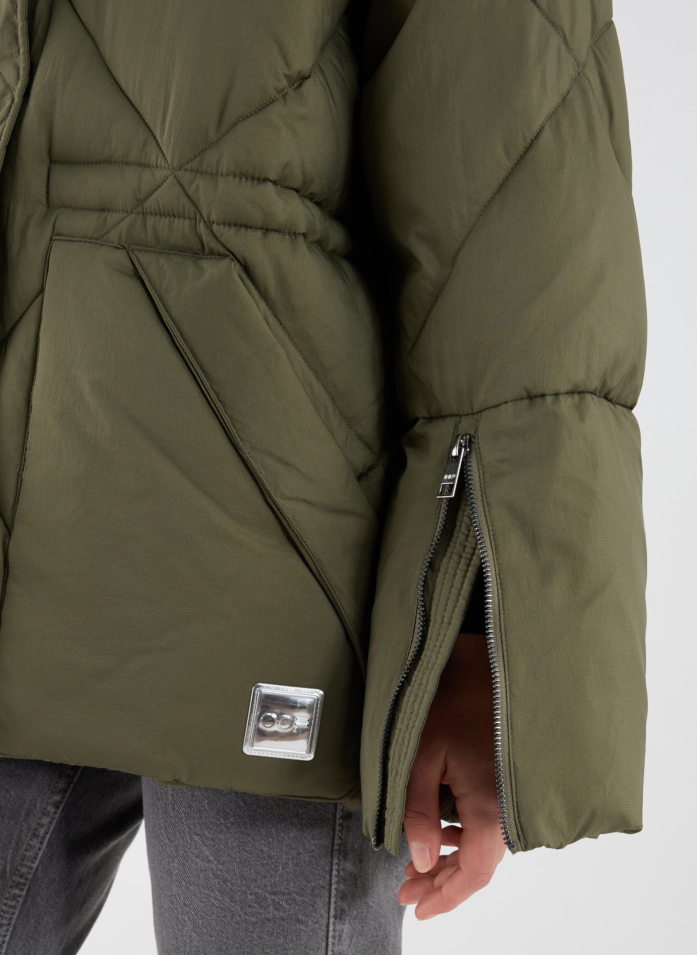 Veste oversize matelassée OOF WEAR Kaki