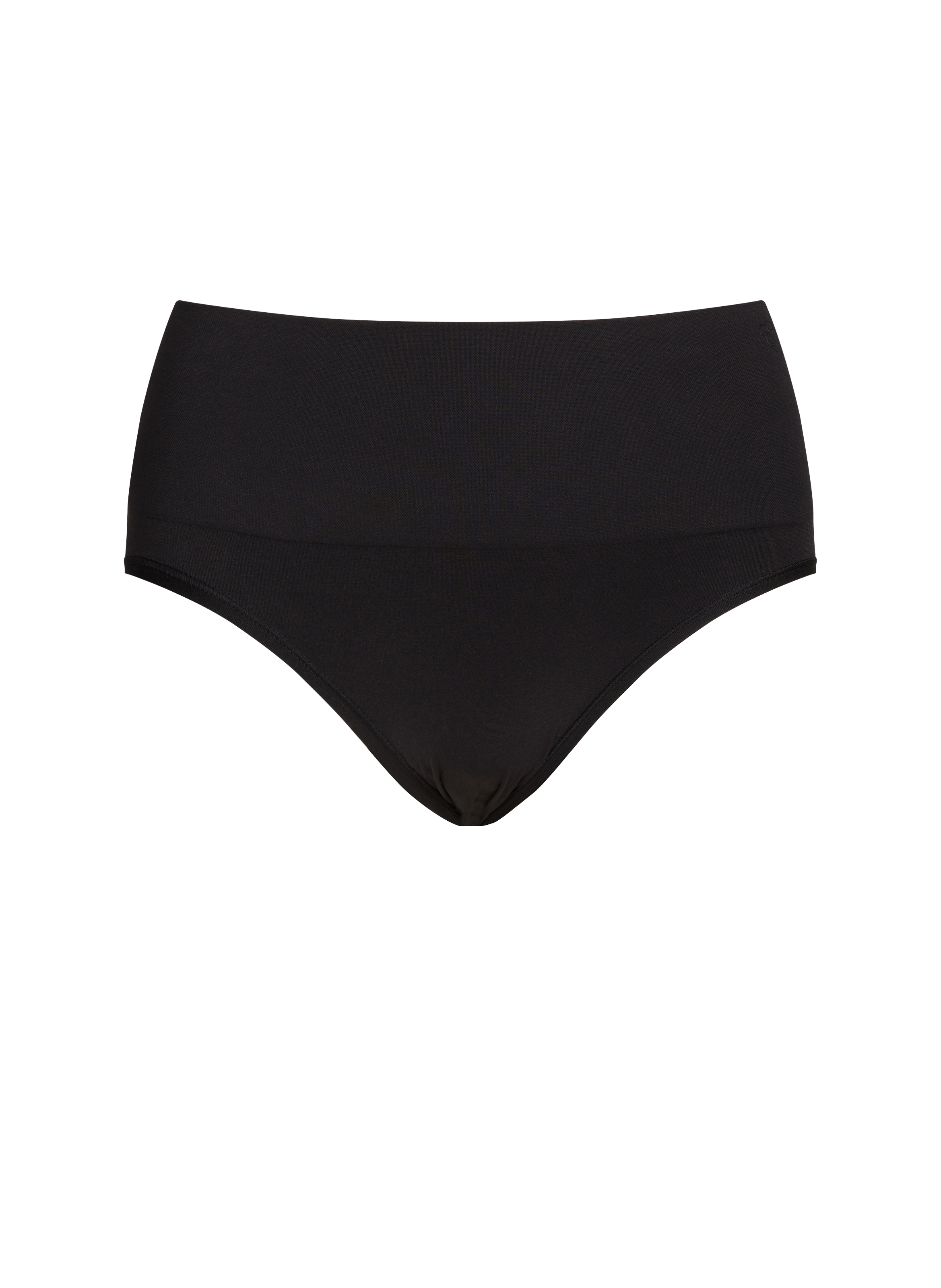 TRIUMPH Culotte unie taille haute Noir
