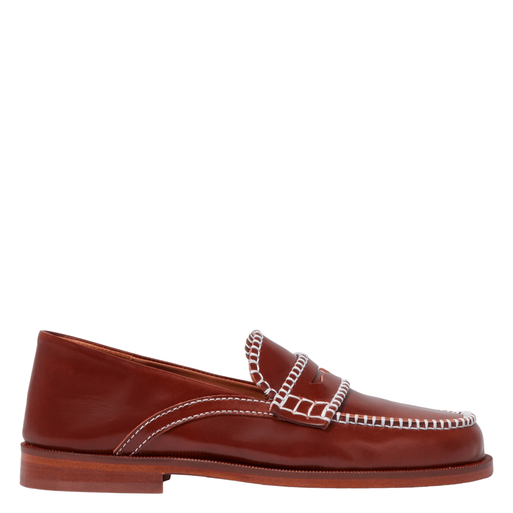 Mocassins en cuir CLAUDIE PIERLOT Marron