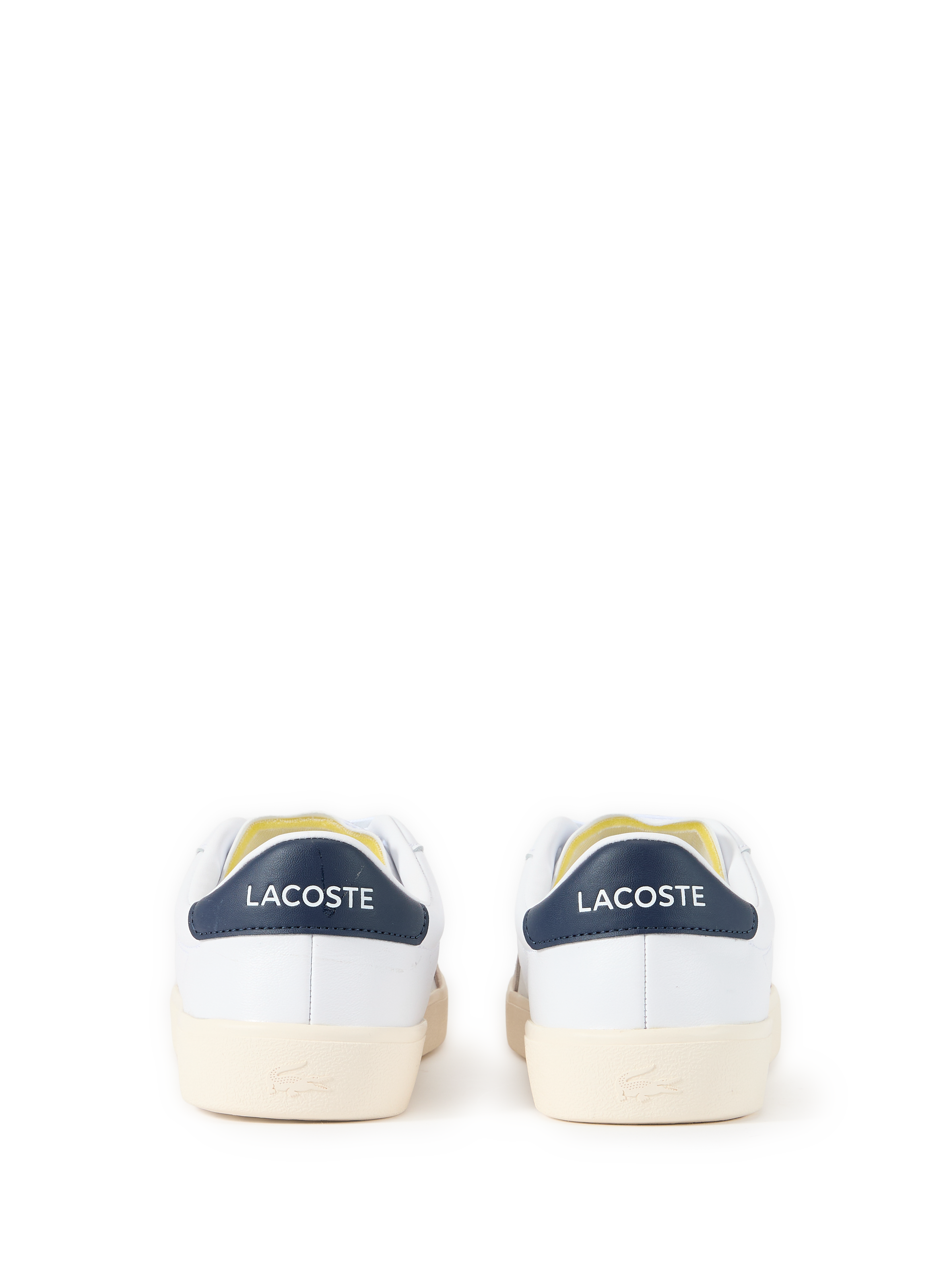 Sneakers Baseshot Pro in mixed leather LACOSTE White