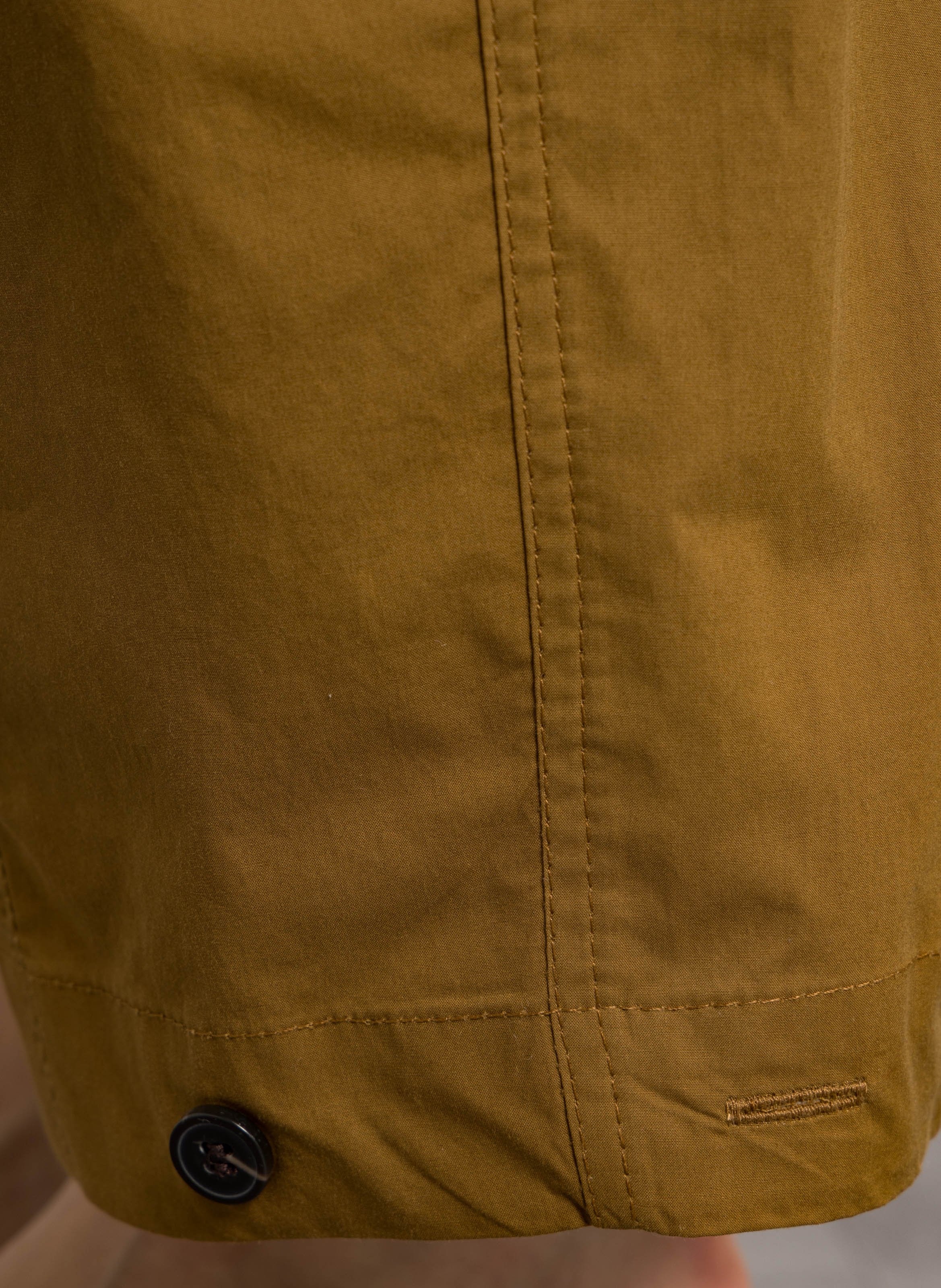 Pantalon large taille haute en coton recyclé vernon SOEUR Marron