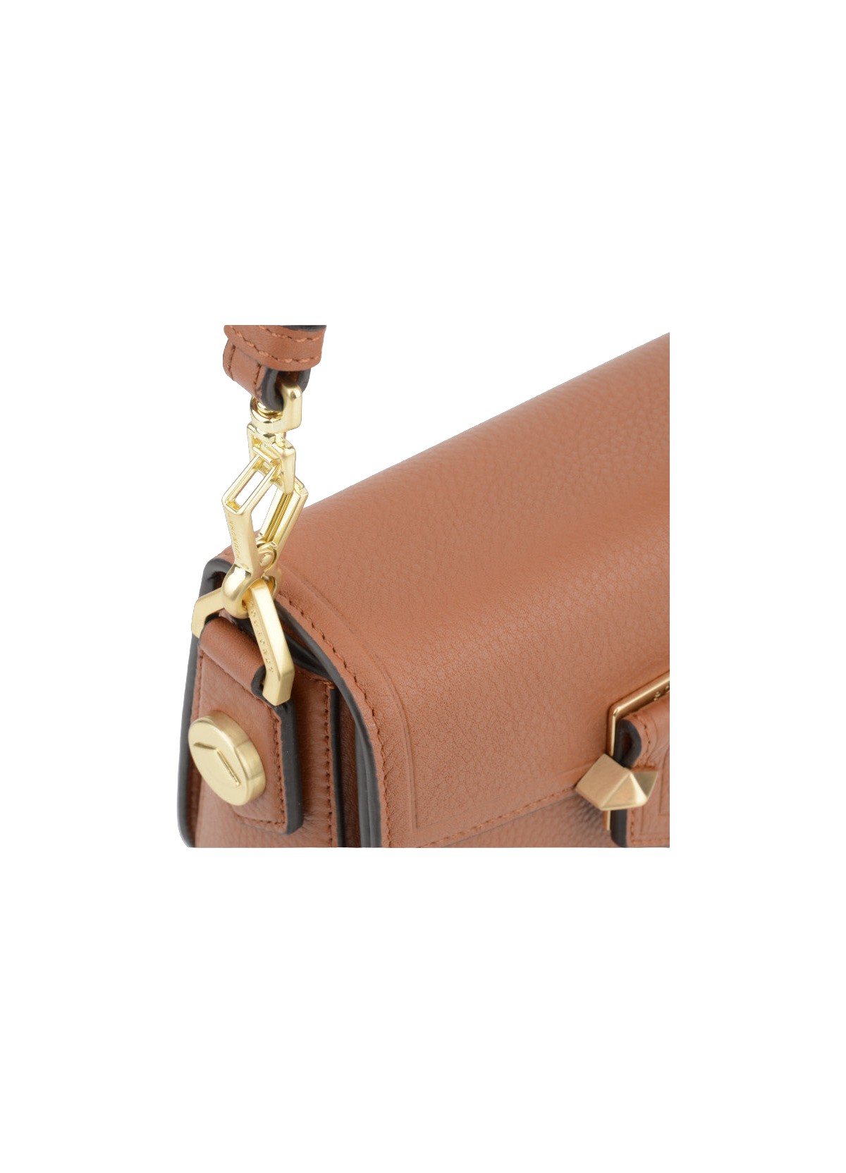 Sèvres | sac trotteur pm en cuir de vachette POURCHET Marron