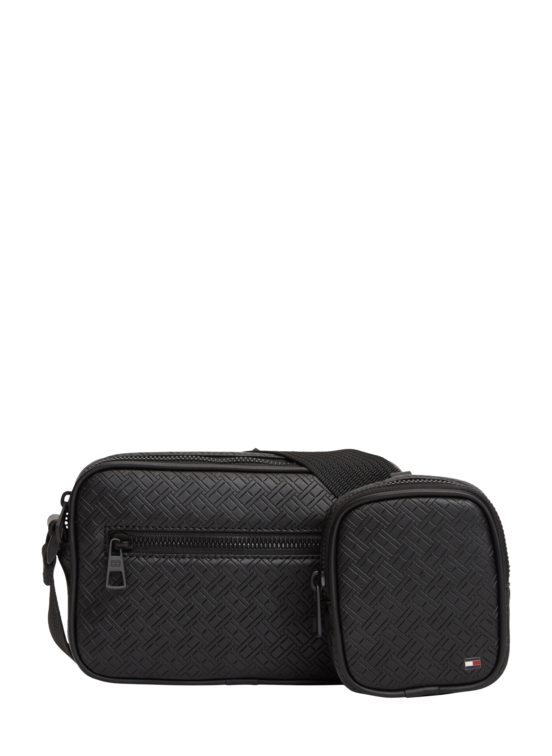 Logotype shoulder bag TOMMY HILFIGER Black