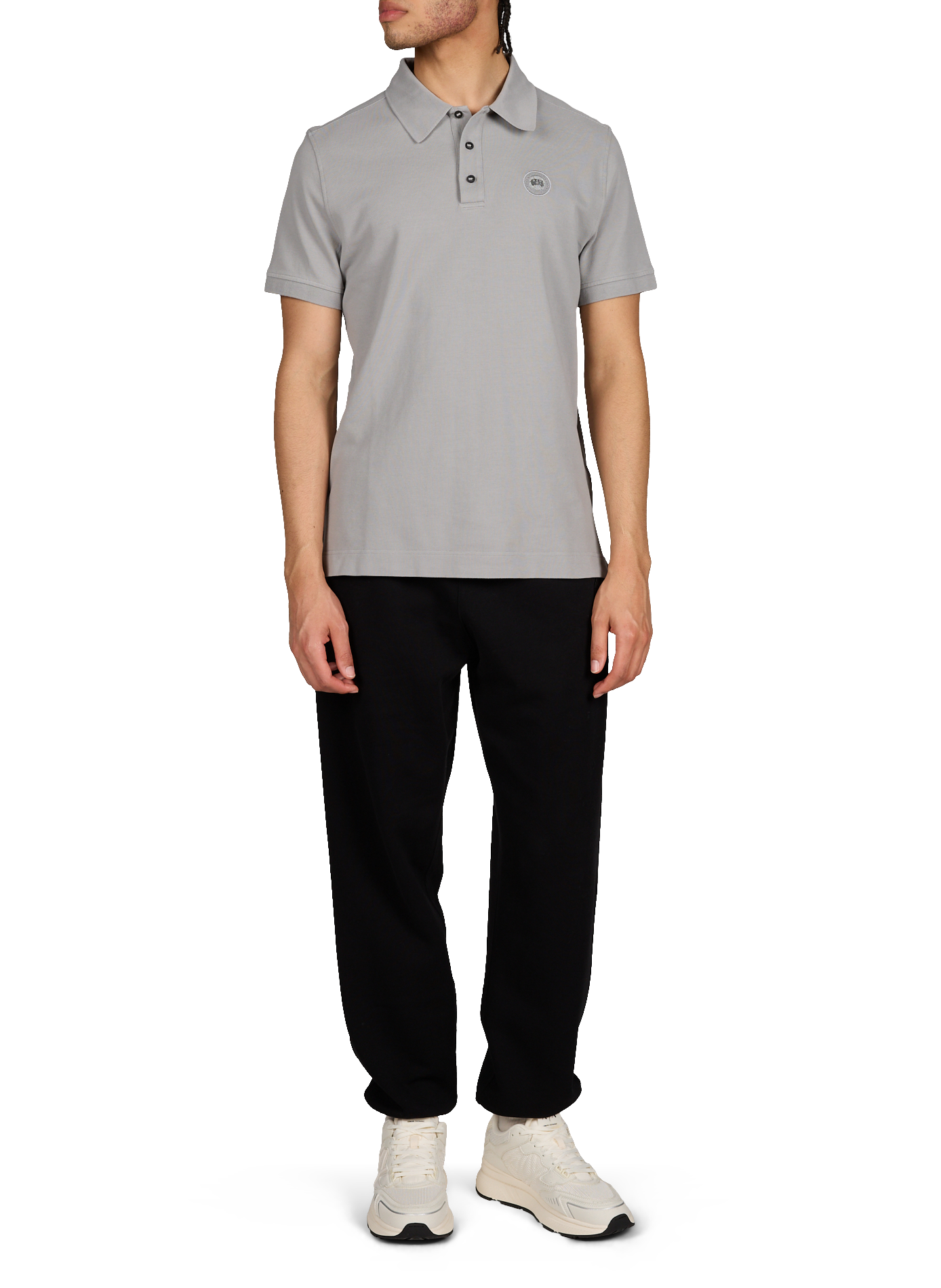 Polo en coton  CANADA GOOSE Gris