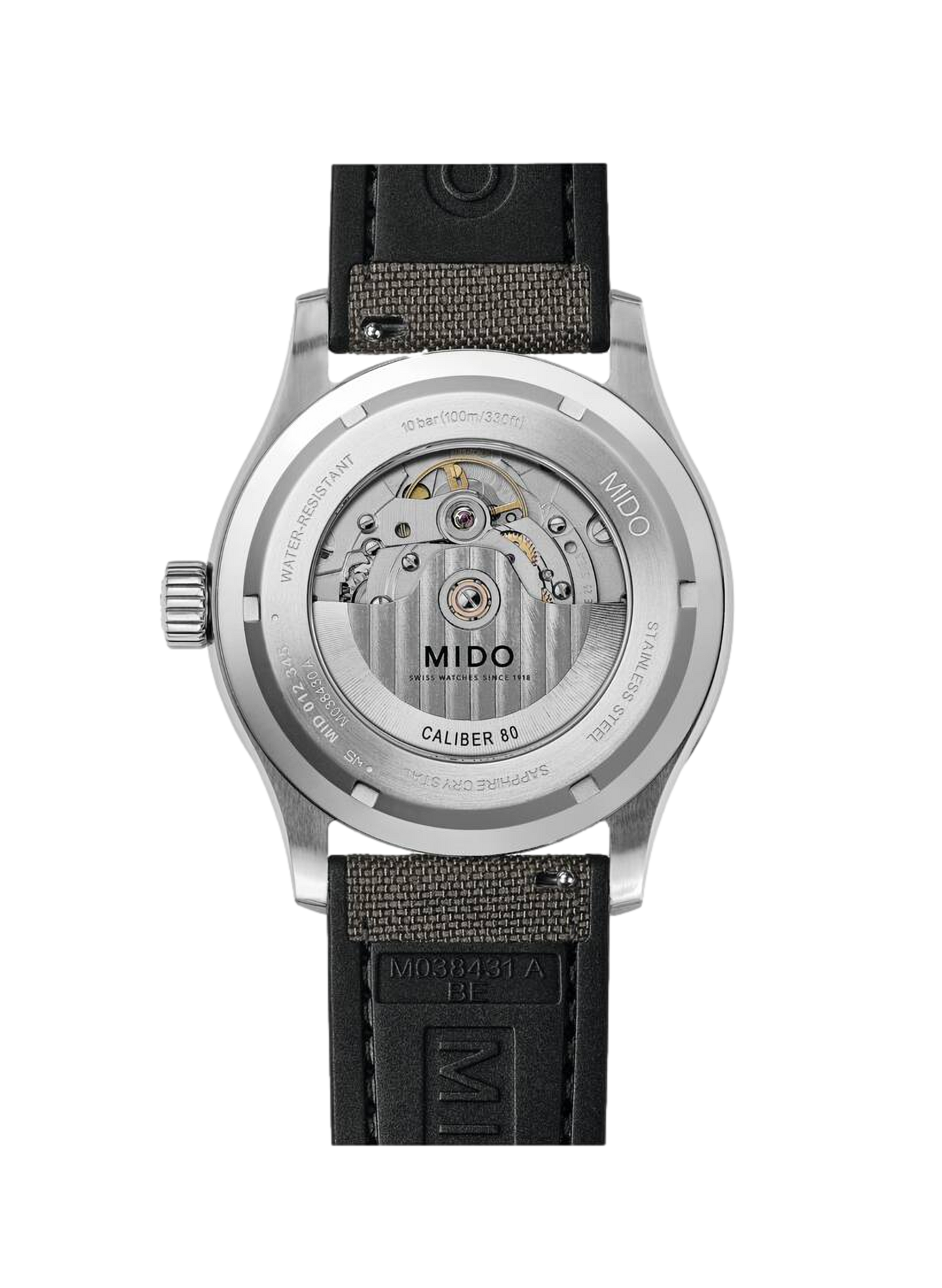 Montre Multifort M en acier inoxydable MIDO Gris