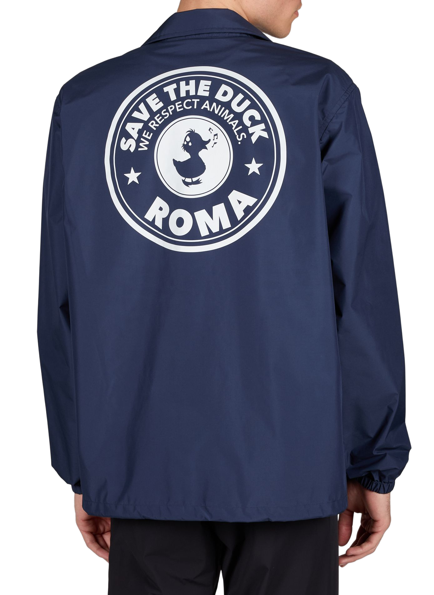 Parka Leni à logo SAVE THE DUCK Bleu